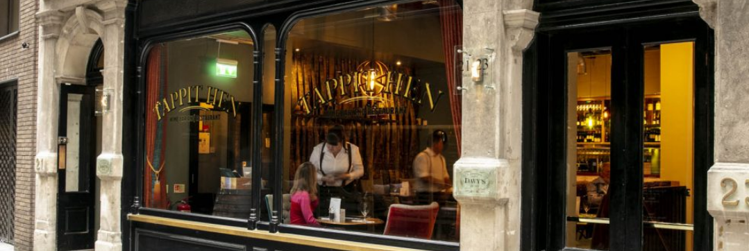 George Sandeman Room at The Tappit Hen, elegant venue for intimate events and dinners.