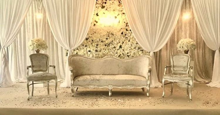 Elegant Mayfair Lounge with plush seating, ideal for intimate gatherings and events.