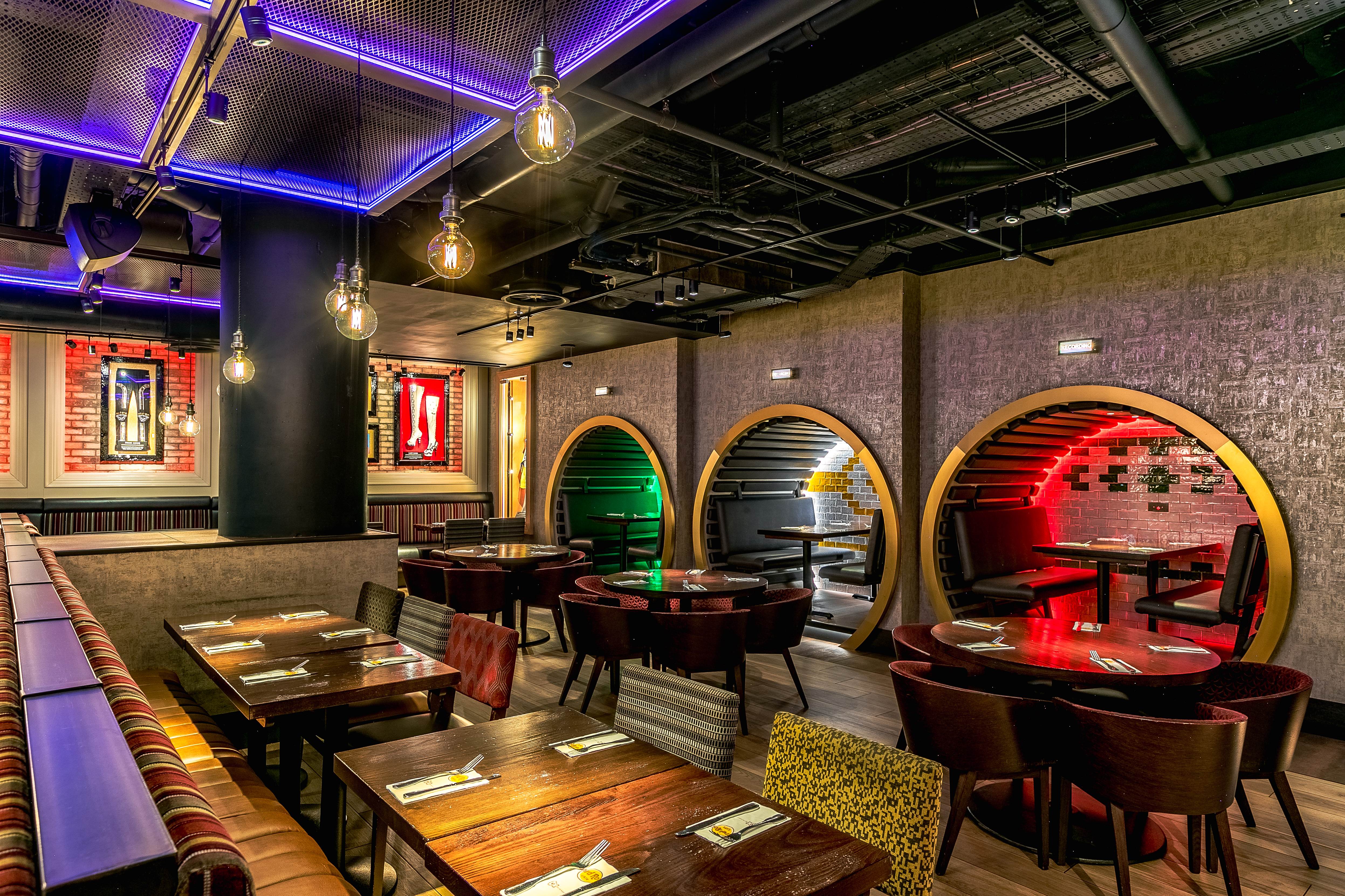 Full Venue Hire at Hard Rock Cafe Piccadilly Circus, modern space for events and gatherings.