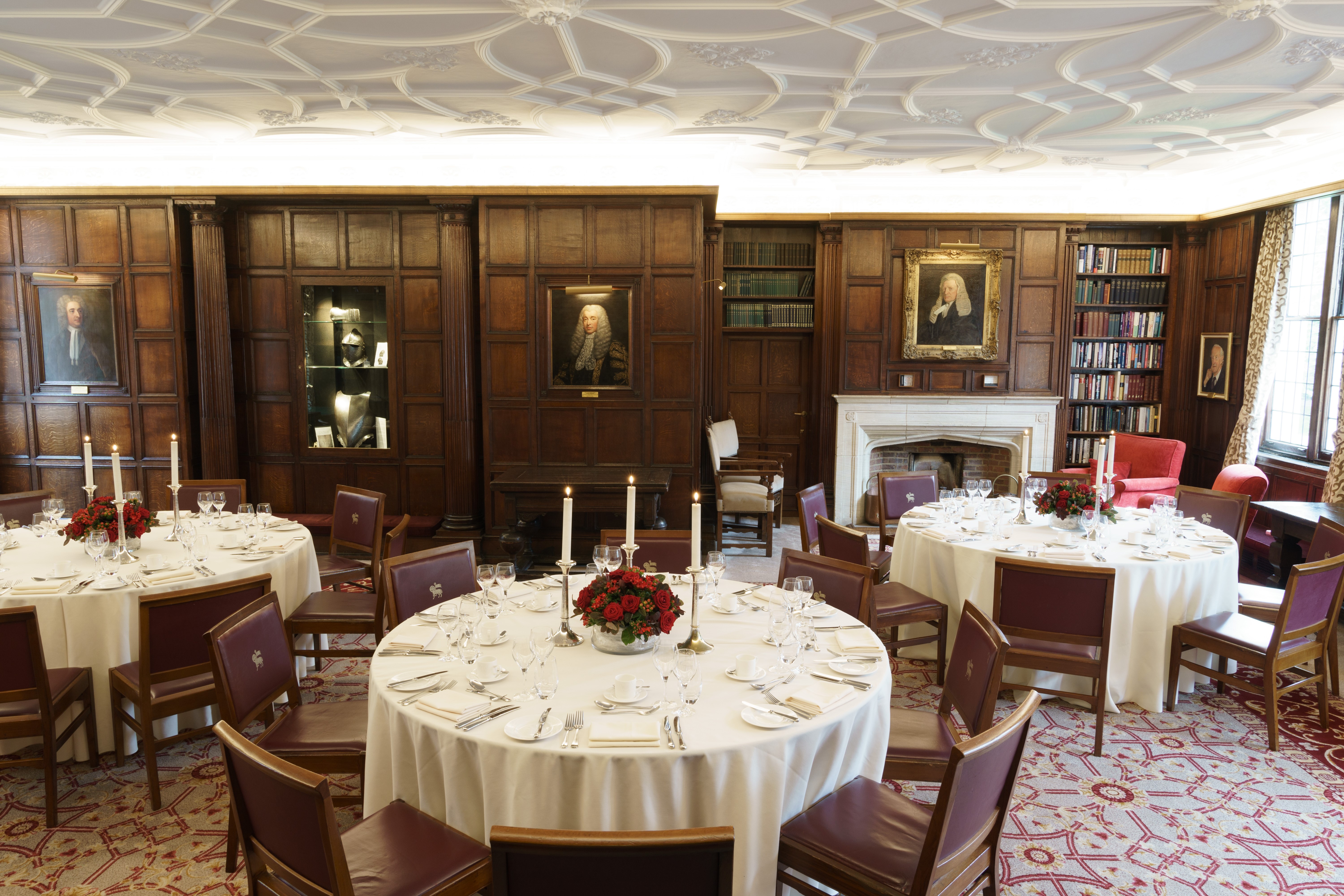 Middle Temple Prince's Room dining, executive banquet