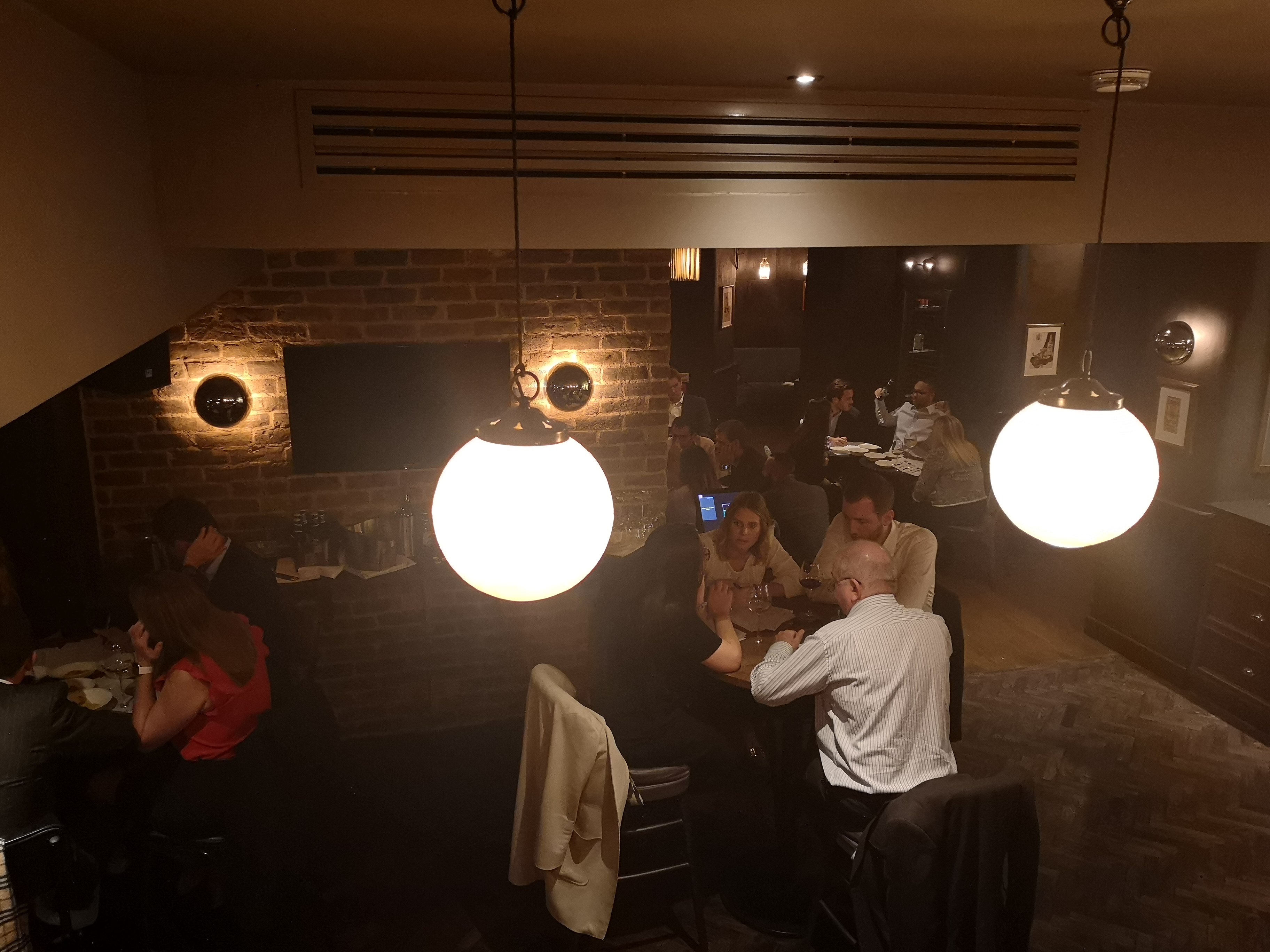 Cozy Gin Bar at The Trinity Bell, perfect for networking events and intimate meetings.