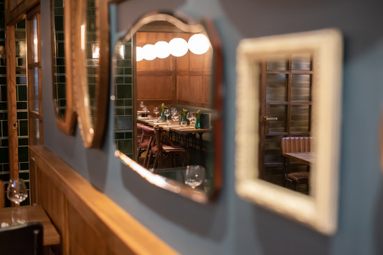 Elegant dining space in Trinity Bell Room, perfect for intimate gatherings and corporate dinners.