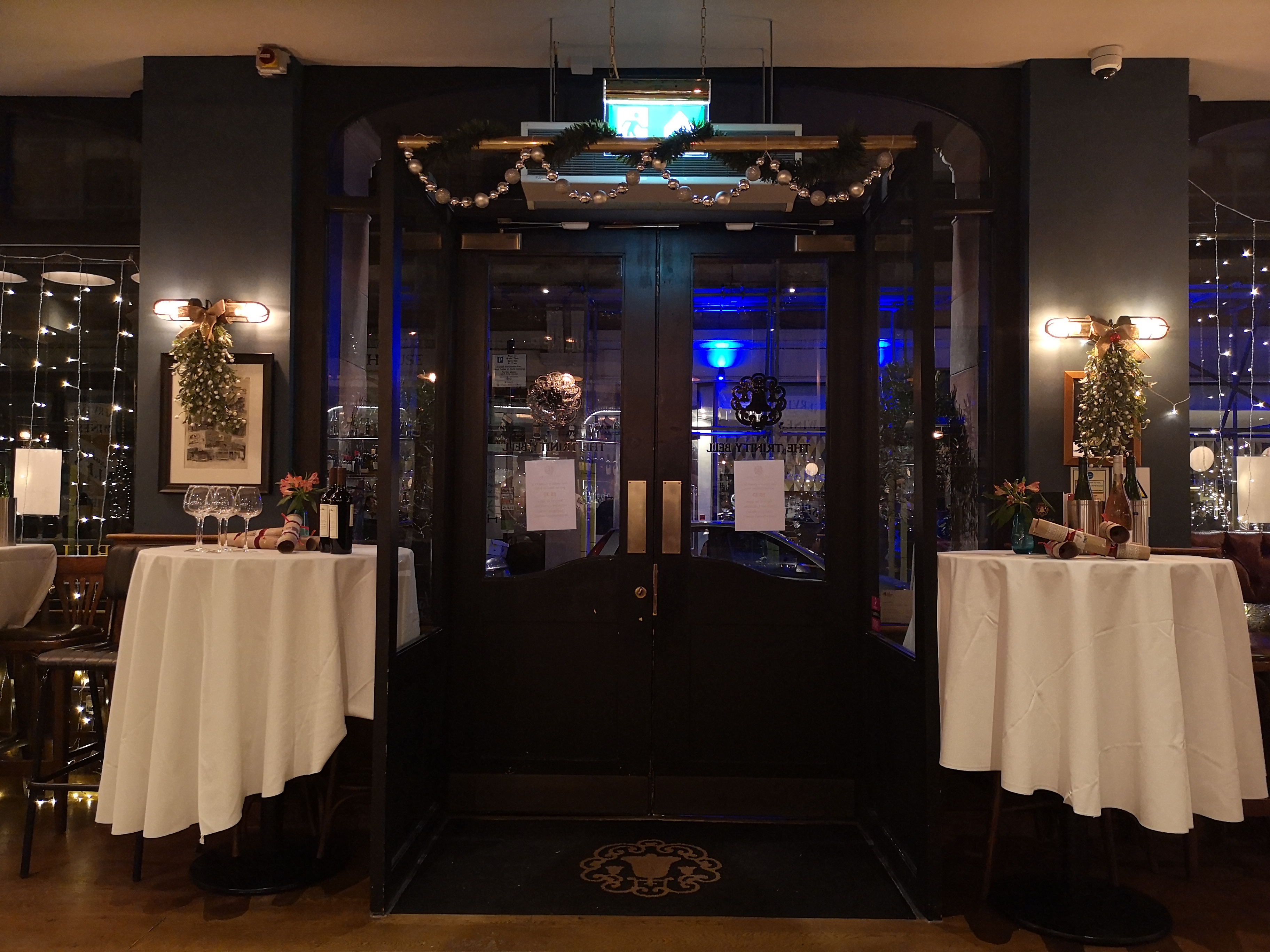 Elegant entrance of The Main Bar at The Trinity Bell, perfect for social events and celebrations.
