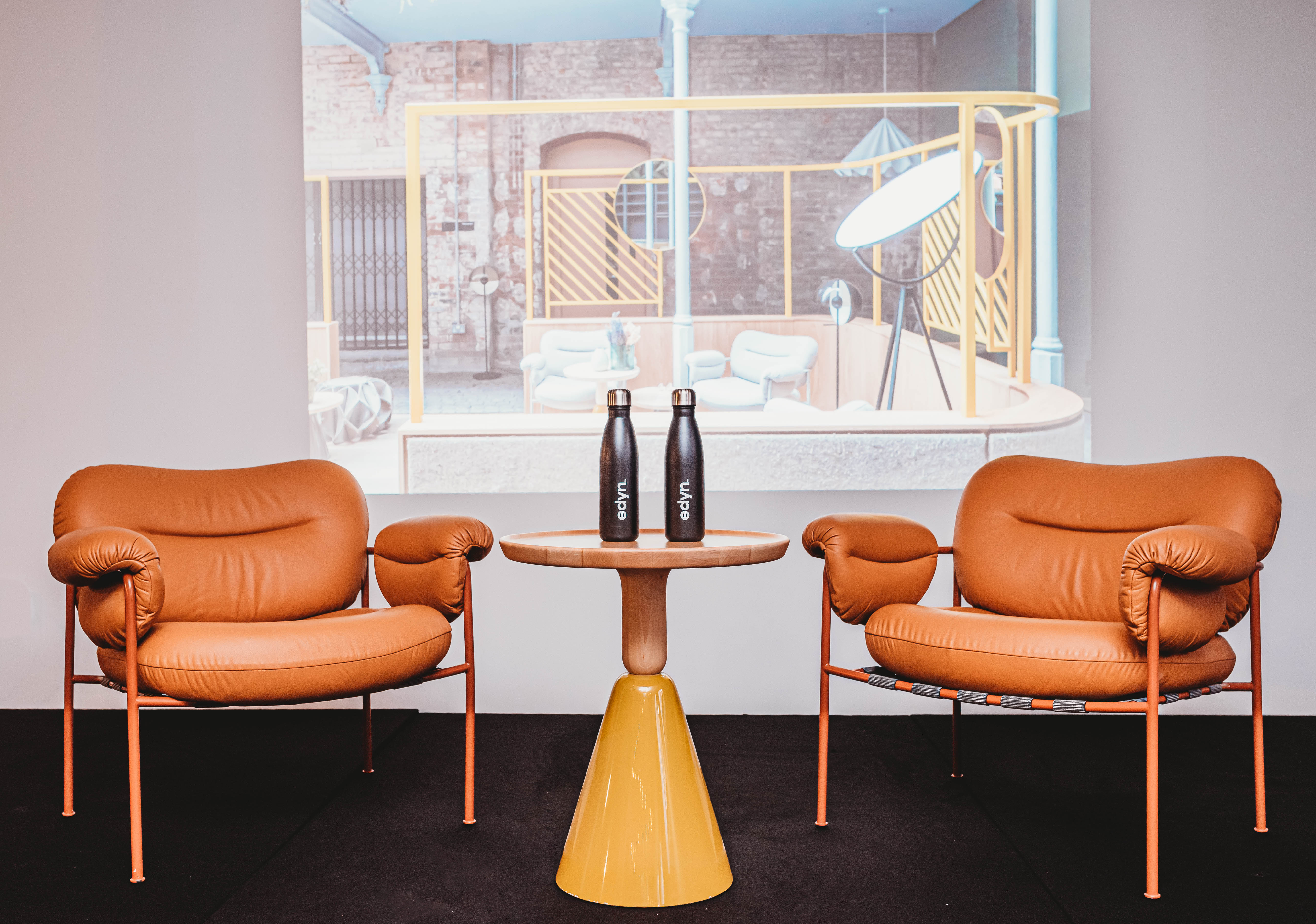 Stylish meeting setup with modern chairs at The Storehouse, ideal for networking events.