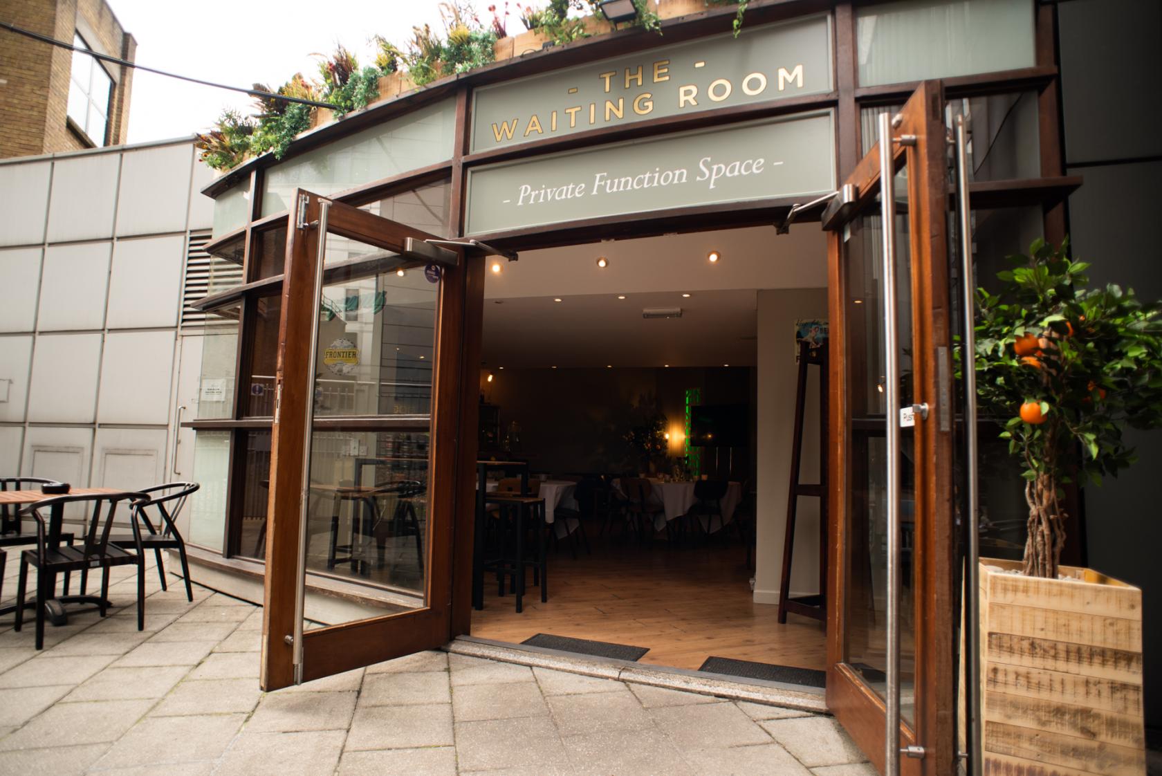 Welcoming entrance of The Conductor 2, ideal for meetings and events.