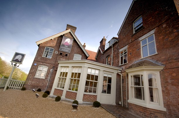 Private dining room at The Lyttelton Arms, ideal for intimate events and meetings.