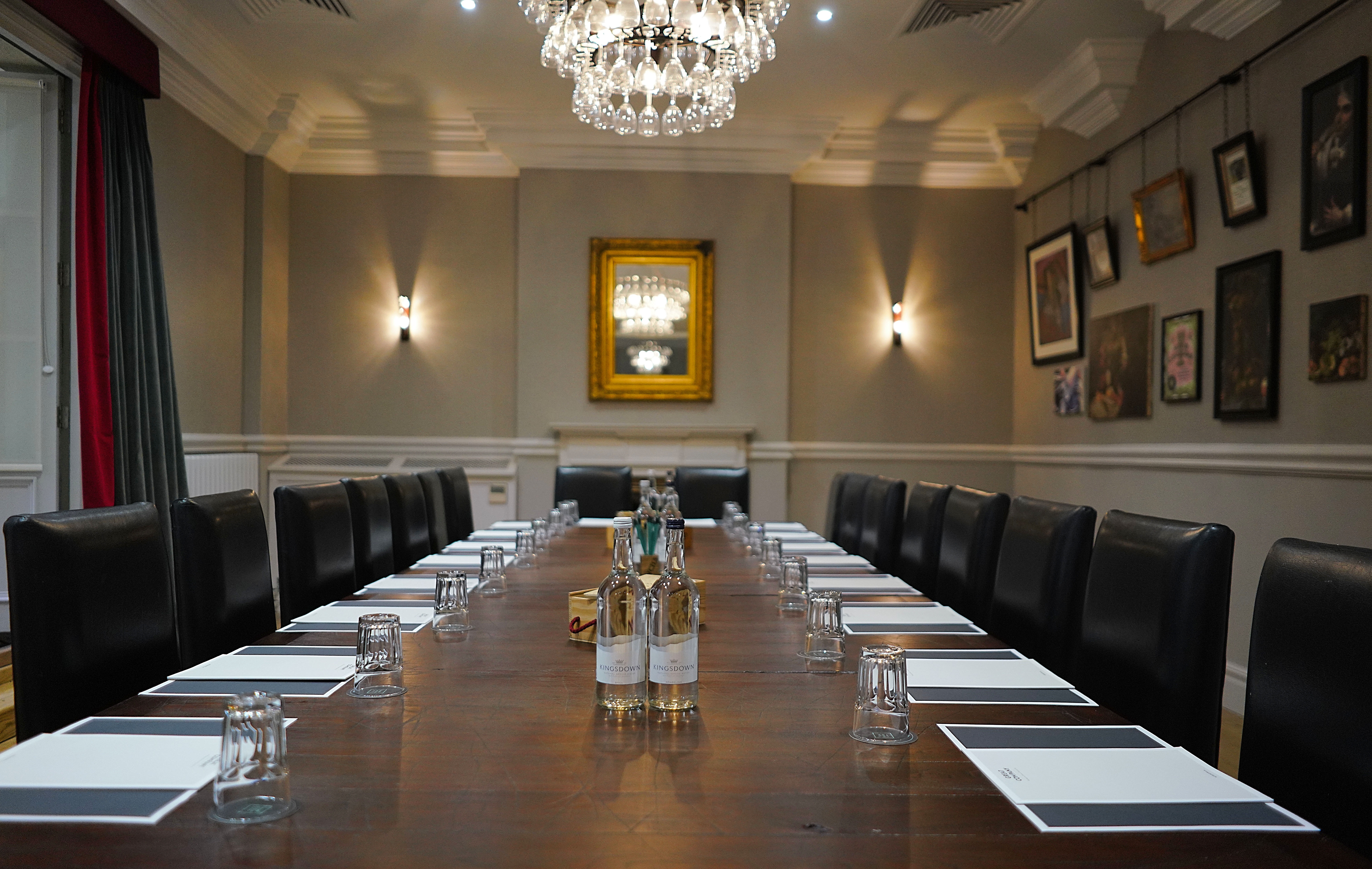 Sassicaia meeting room at Hotel du Vin, elegant decor for corporate events.