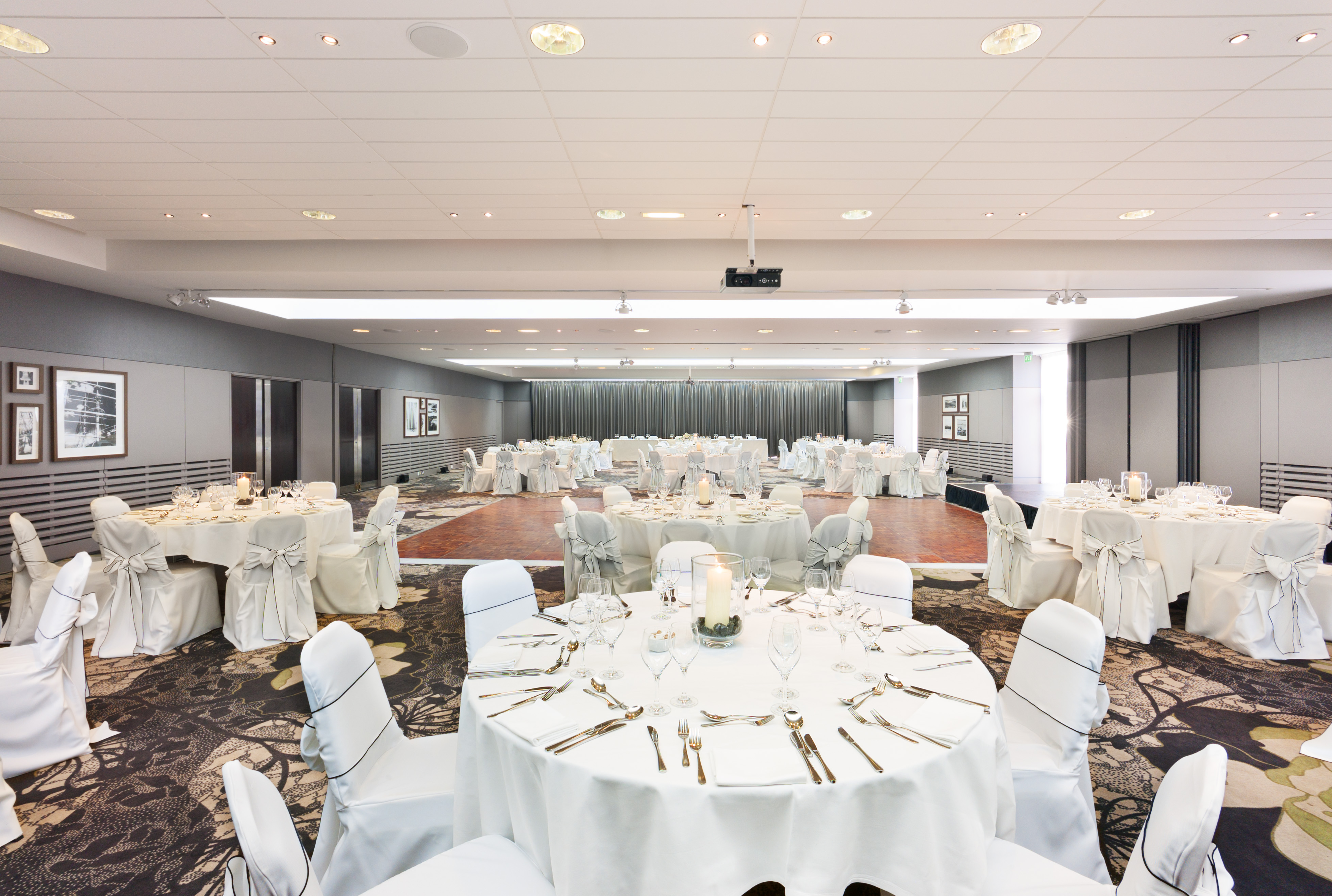 City Quay Suite at Apex City Quay Hotel, elegant event space for weddings and corporate events.