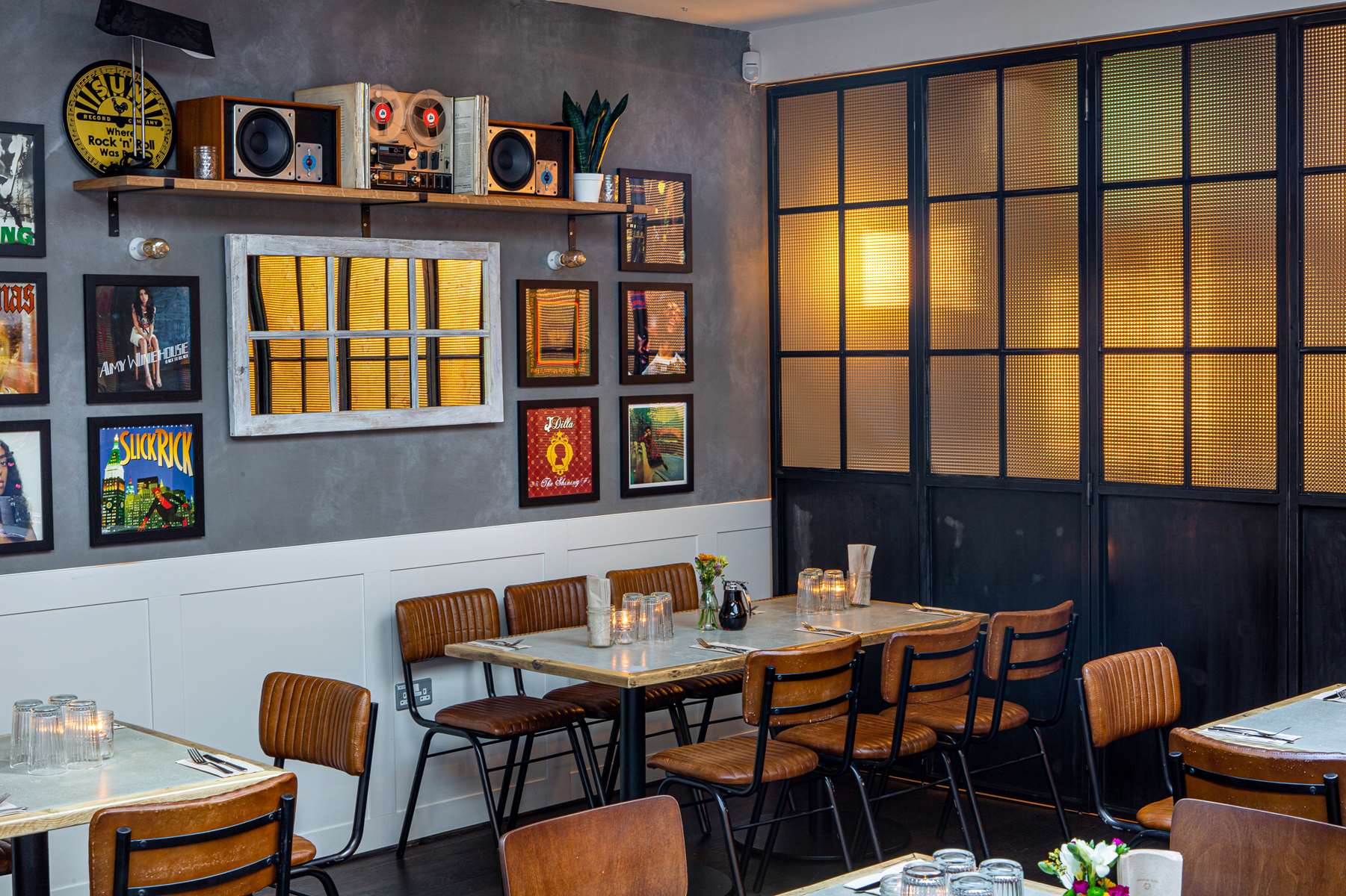 Stylish event space at The Record Shop, perfect for gatherings and networking.