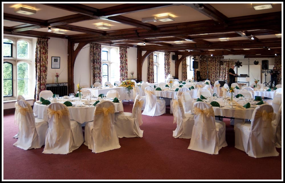 Elegant event space at Royal Agricultural University, ideal for weddings and gatherings.