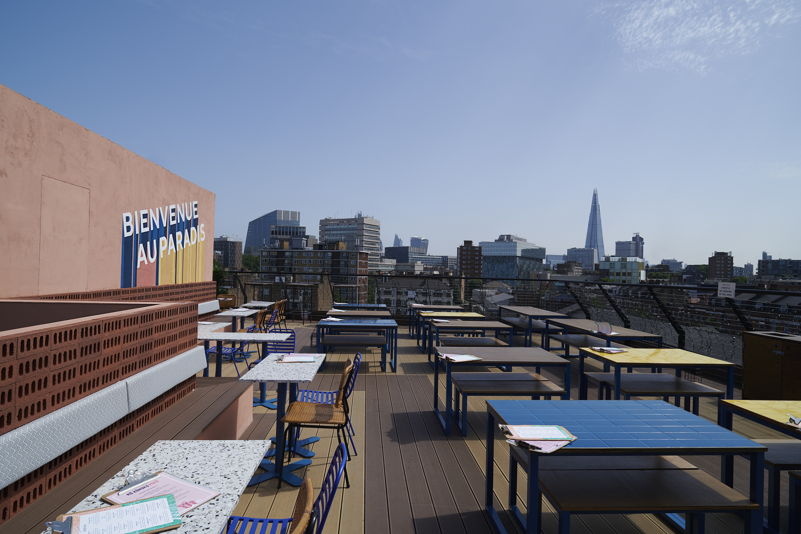 The Mezzanine at Bar Elba: rooftop venue for private parties and corporate events.