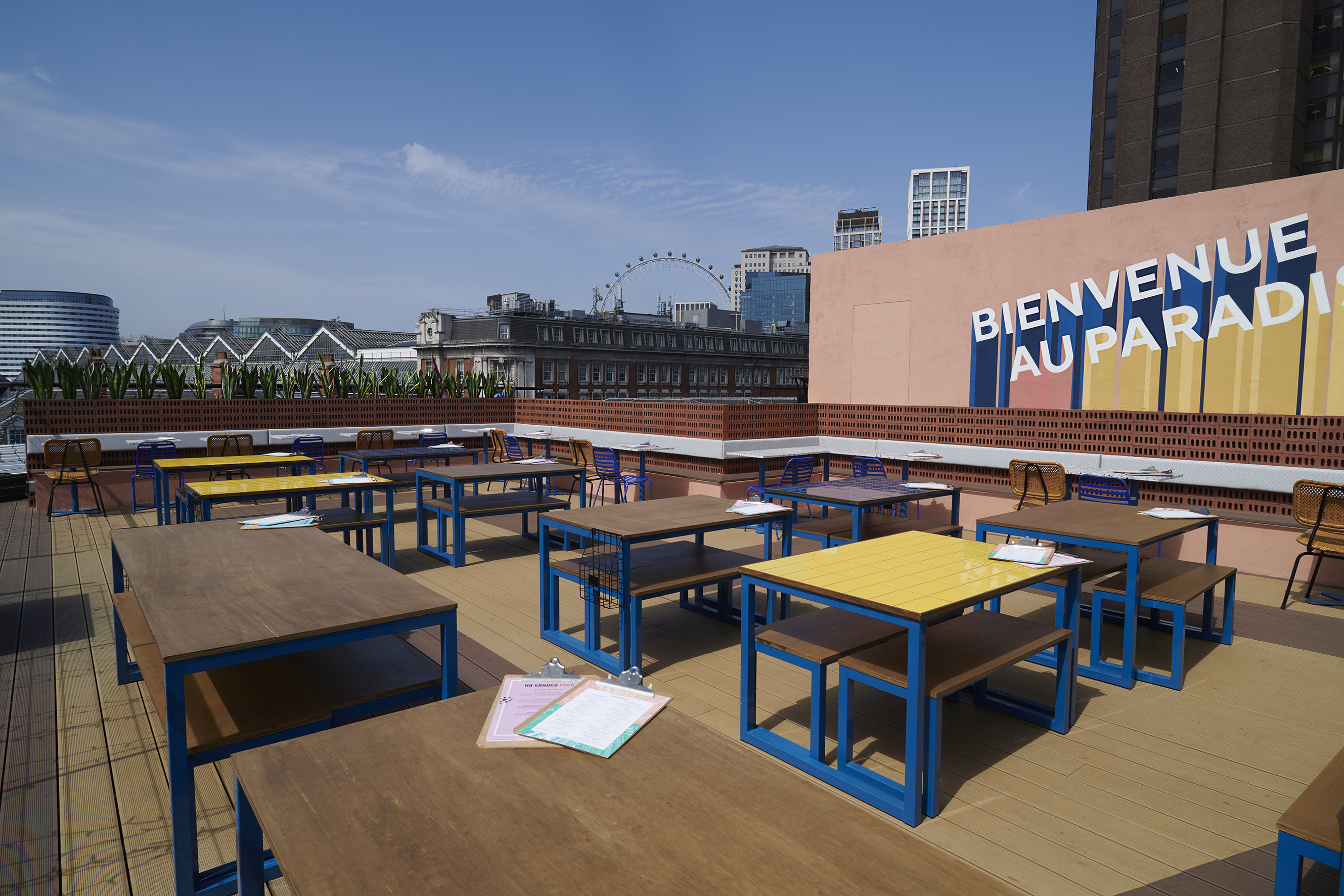 The Mezzanine at Bar Elba: rooftop venue for private parties and corporate events.