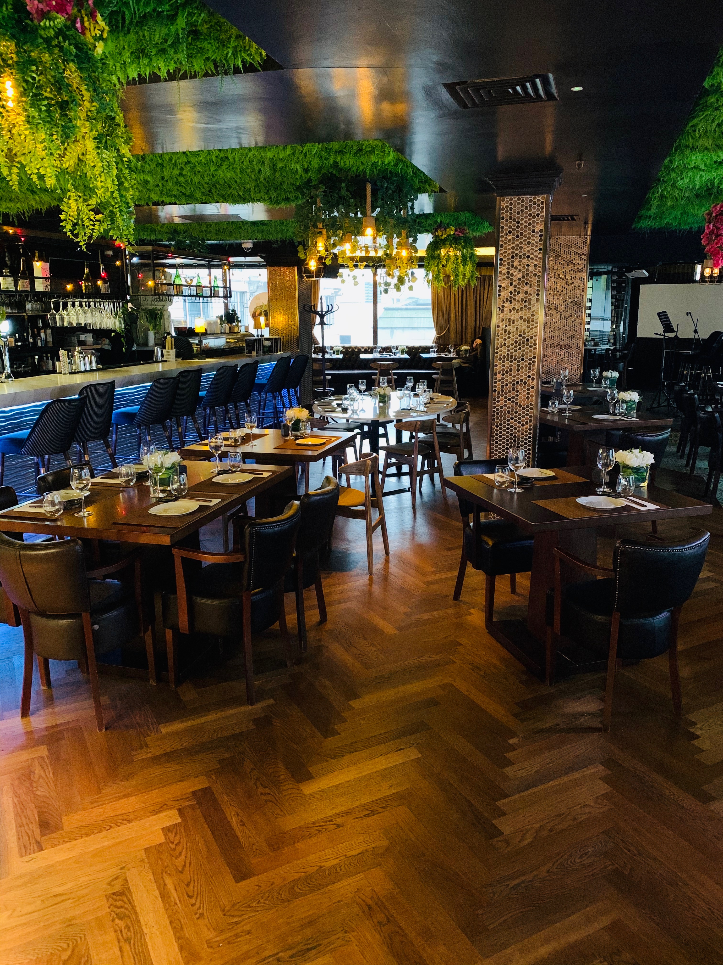 Elegant Kirin Japanese Restaurant setup for corporate events and social gatherings.