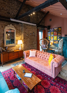 Stylish lounge at The Bar Above, perfect for networking and team-building events.