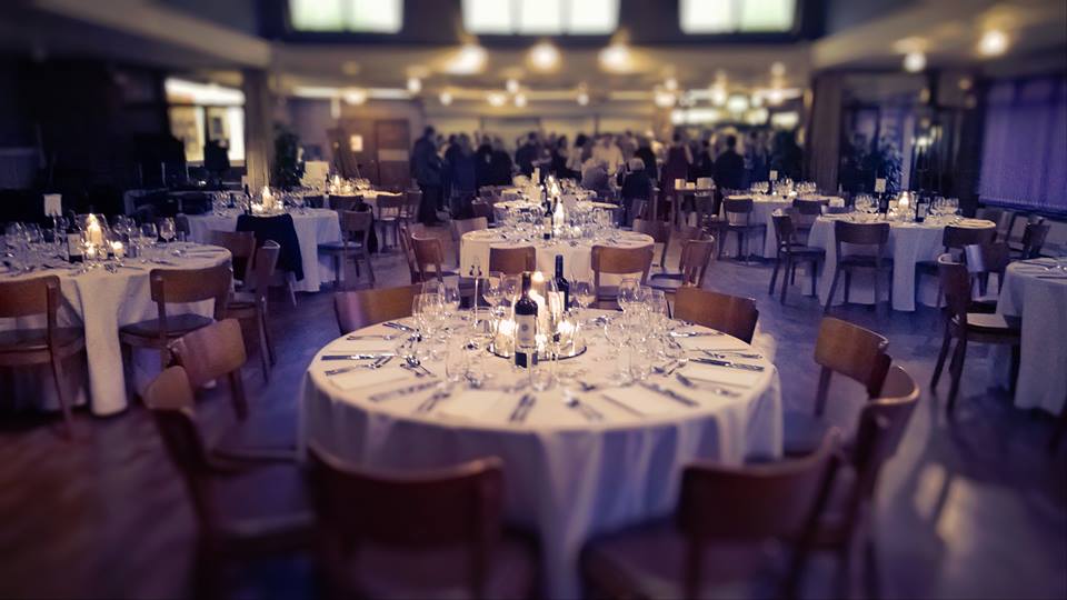 Elegant dining room in Guildford Cathedral, perfect for formal dinners and receptions.
