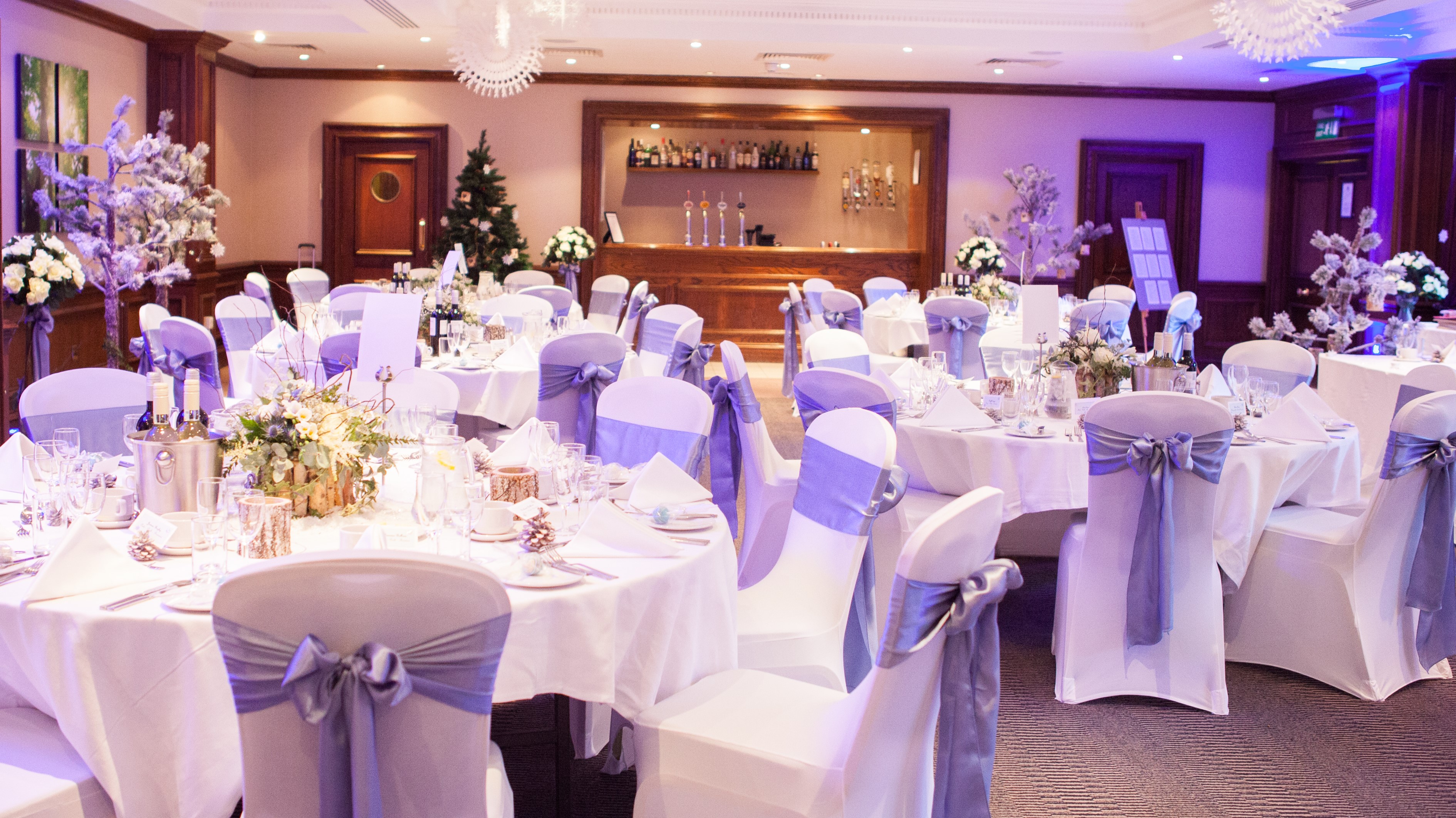 Elegant event space at Holiday Inn Guildford, perfect for weddings and corporate gatherings.