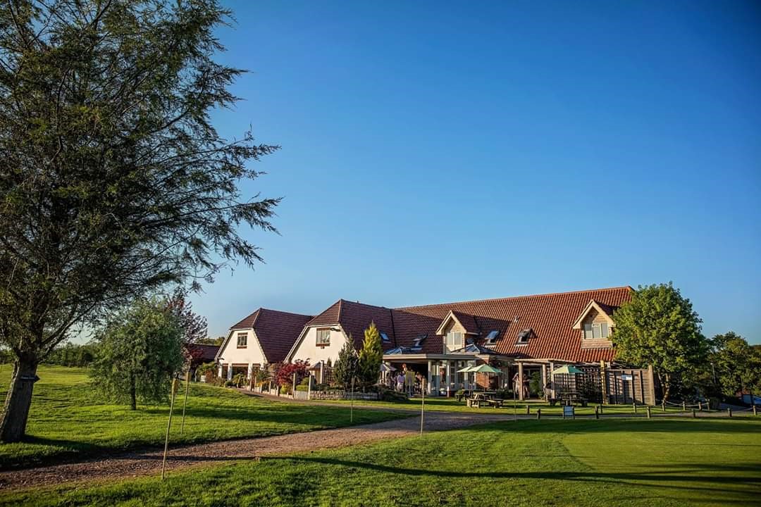 Clubhouse at Blacknest Golf & Country Club, ideal for outdoor weddings and events.