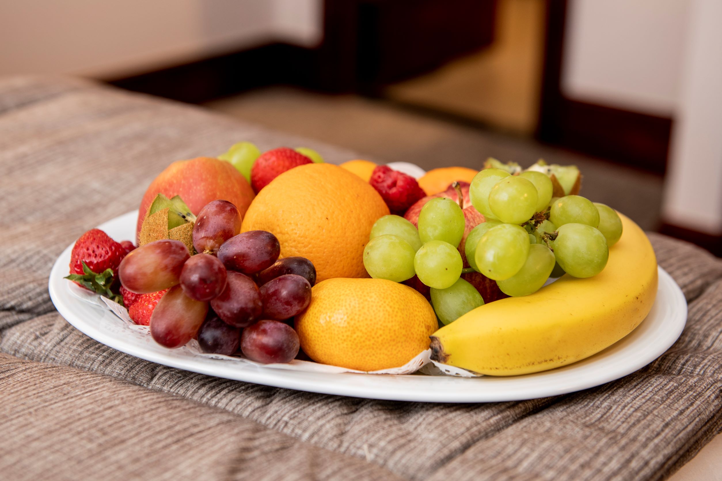 Cavendish Suite fruit platter at Fitzrovia Hotel for energizing meetings and events.