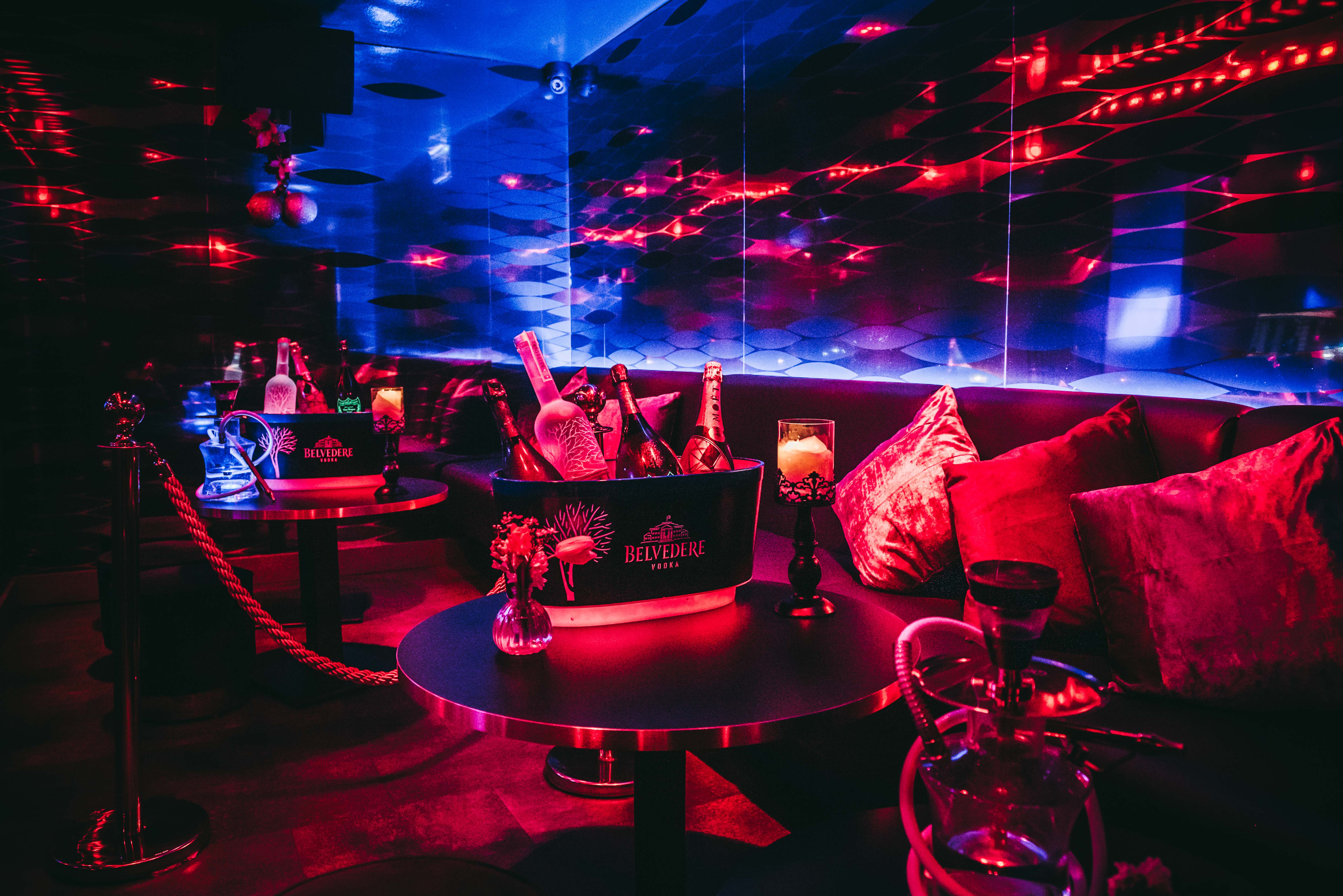 Stylish lounge area in Jako London, perfect for upscale events and private parties.