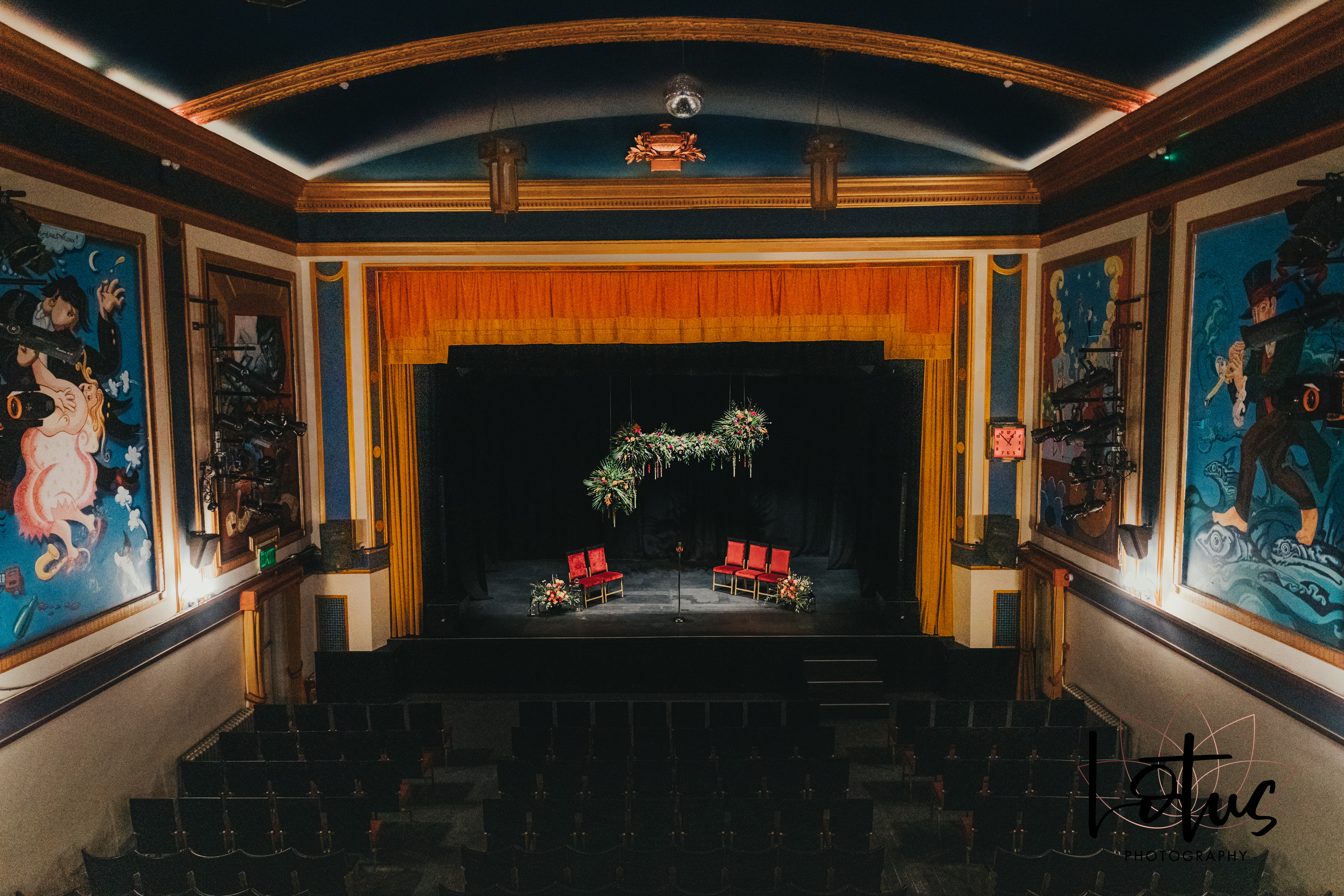 Elegant theater venue in Bridport Electric Palace, perfect for events and performances.