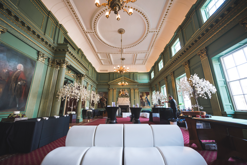 Elegant State Room at York Mansion House, ideal for upscale events and meetings.