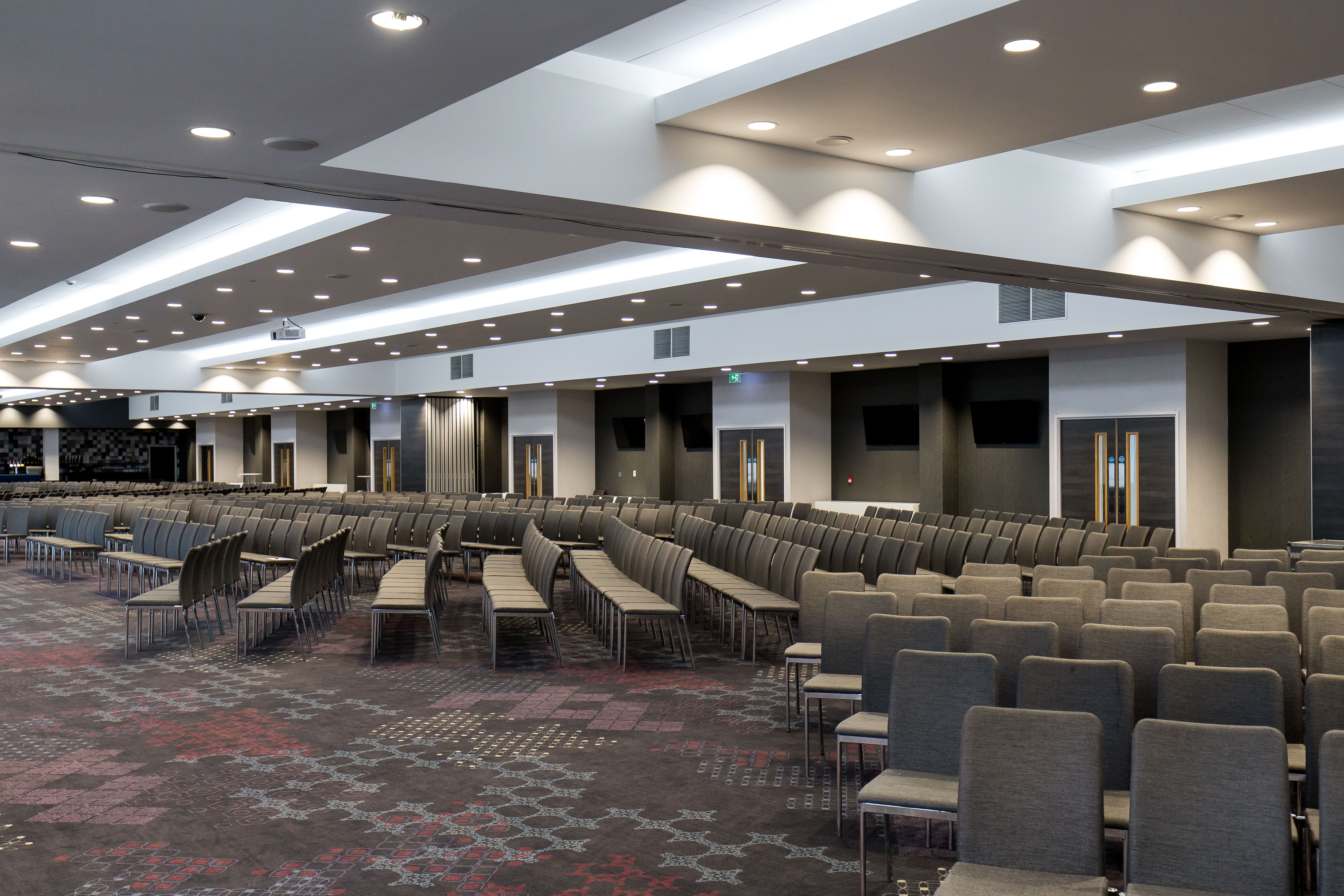 Spacious Lansdown Suite at Ashton Gate Stadium, perfect for conferences and seminars.