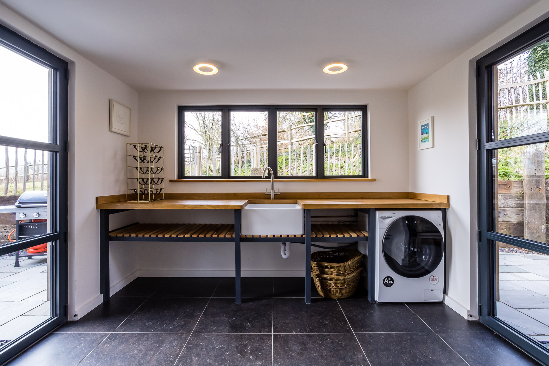 Versatile break area in The Grain Store Lewes, ideal for events and networking.