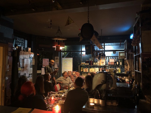 Intimate venue at Italo Delicatessen for small meetings and brainstorming sessions.