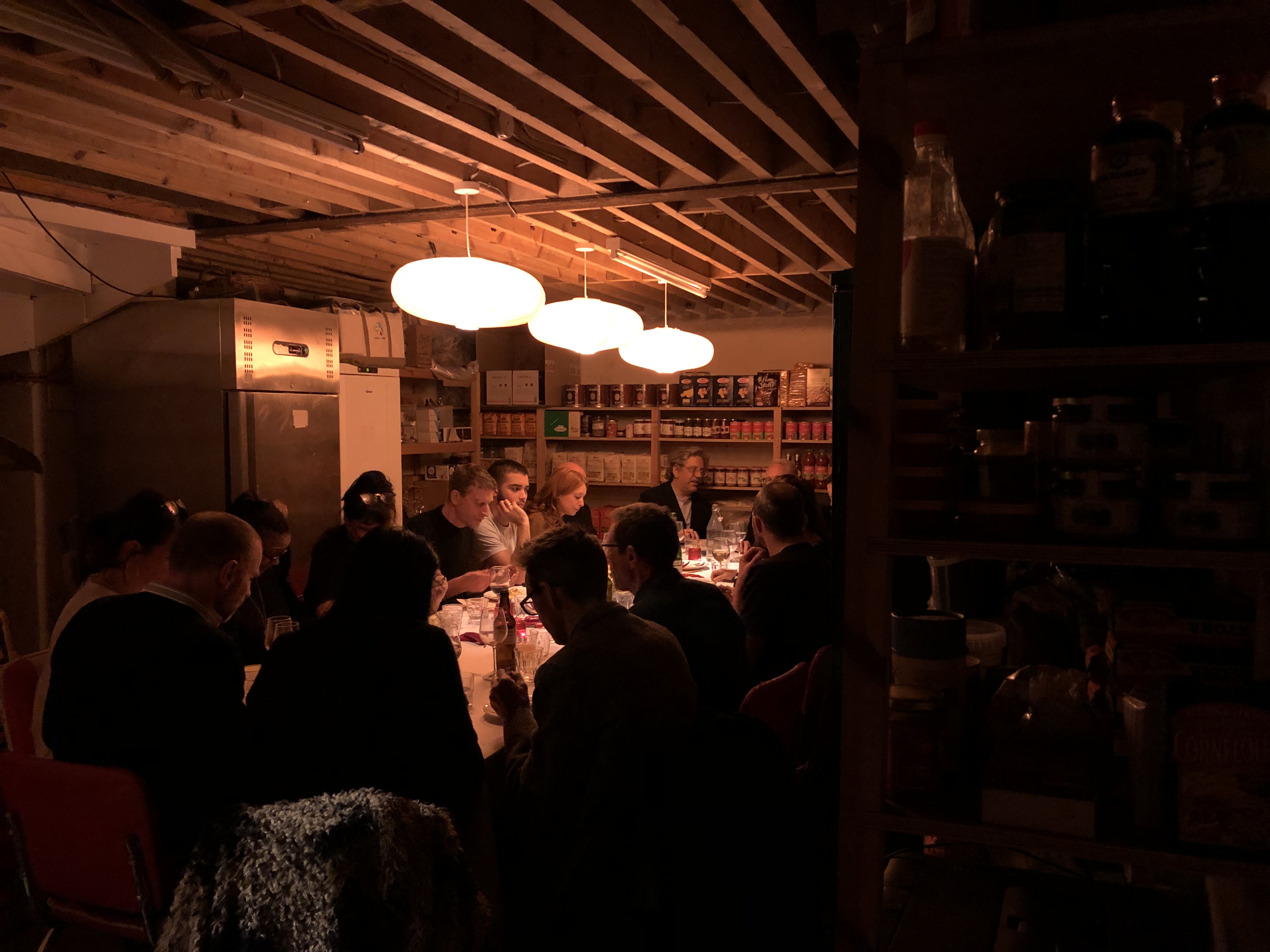 Cozy venue at Italo Delicatessen for intimate meetings and culinary events.