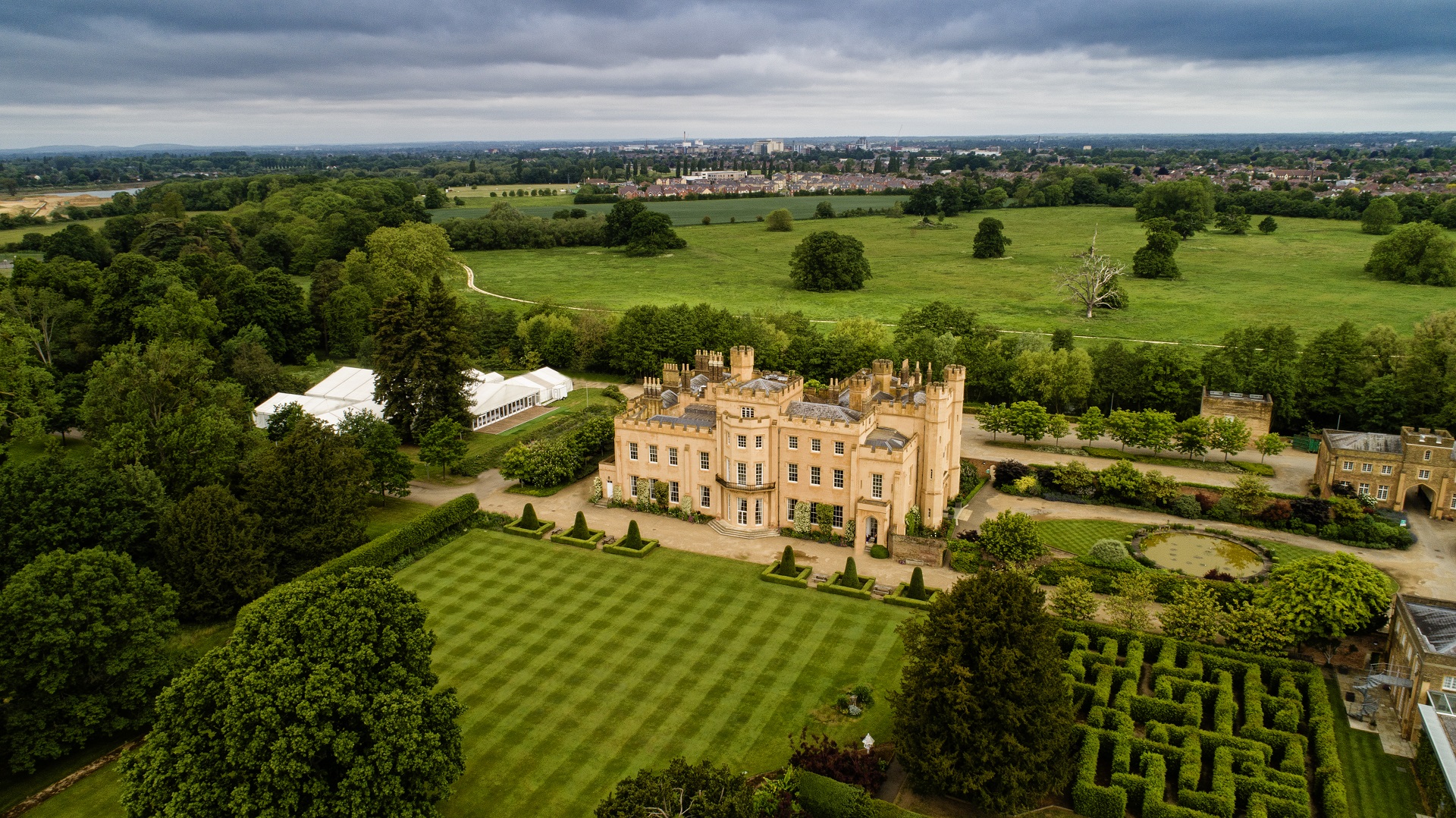 Ditton Manor Marquee: elegant historic estate for weddings and corporate events.