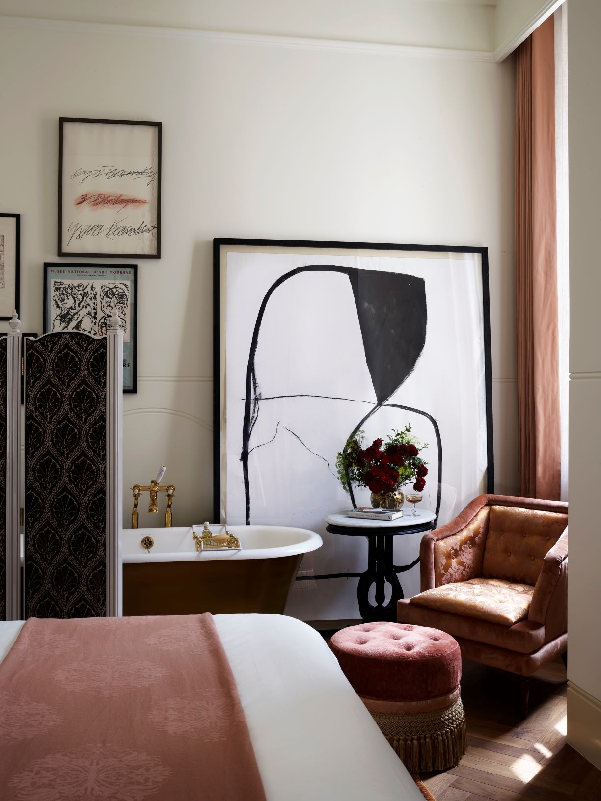 Magistrates' Court in The NoMad London, featuring modern art and elegant decor for events.