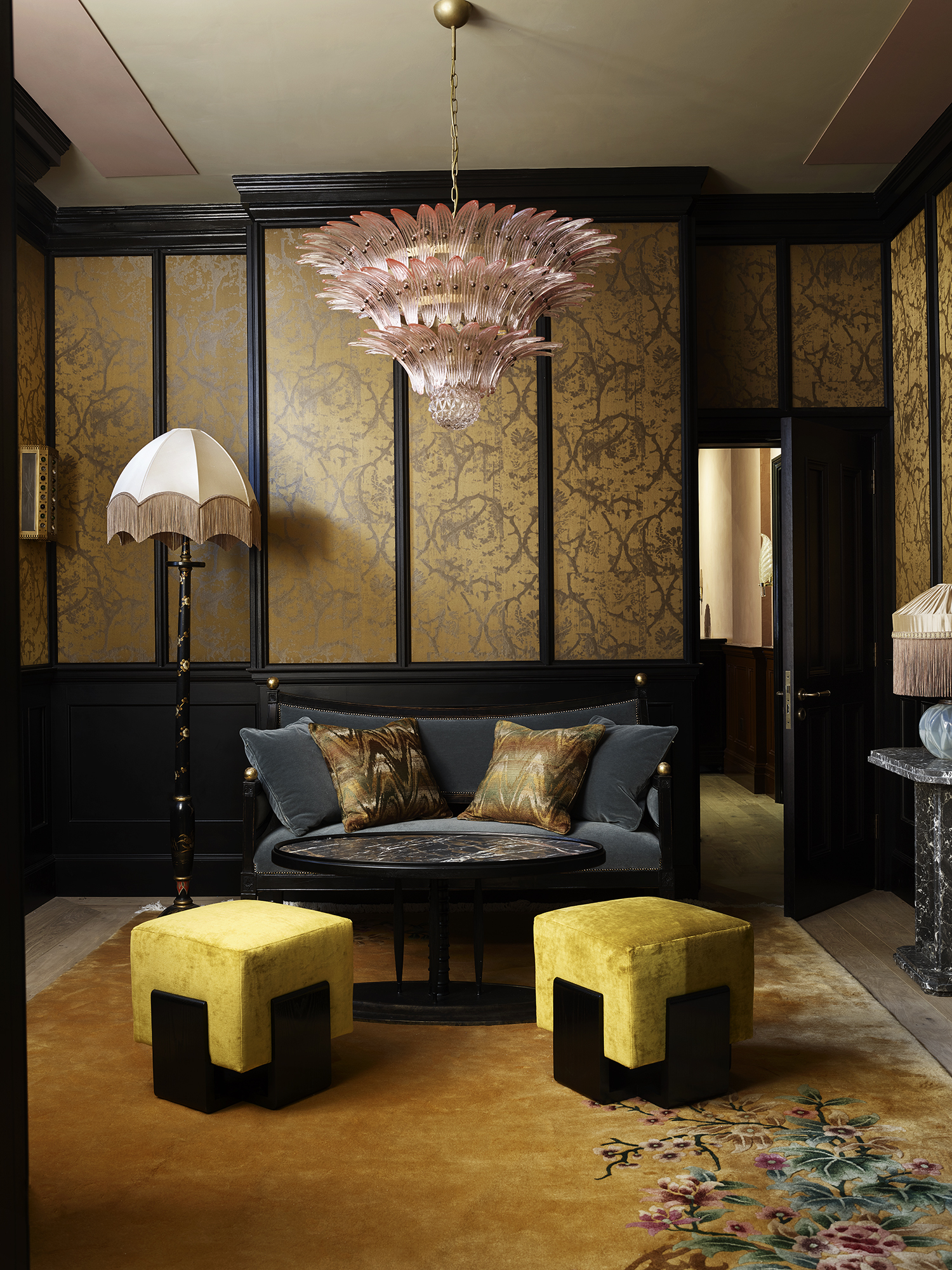 Magistrates' Court lounge in The NoMad London, ideal for networking events and meetings.