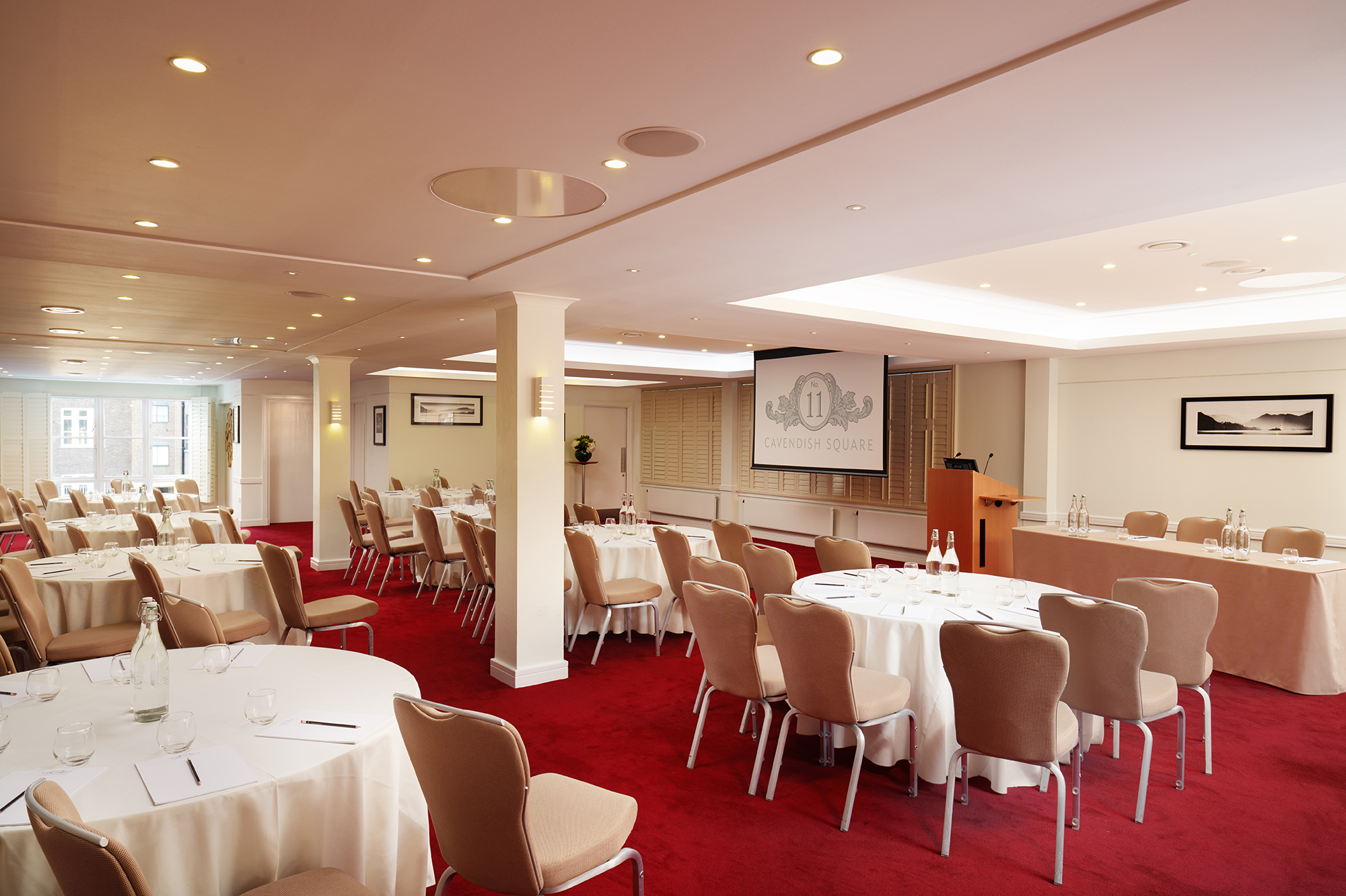 Edwards Room at No.11 Cavendish Square, ideal for corporate workshops and seminars.