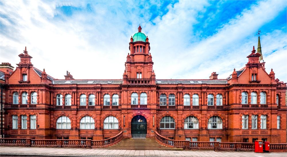 Council Room at Hotel Indigo Durham, historic red-brick venue for events and weddings.