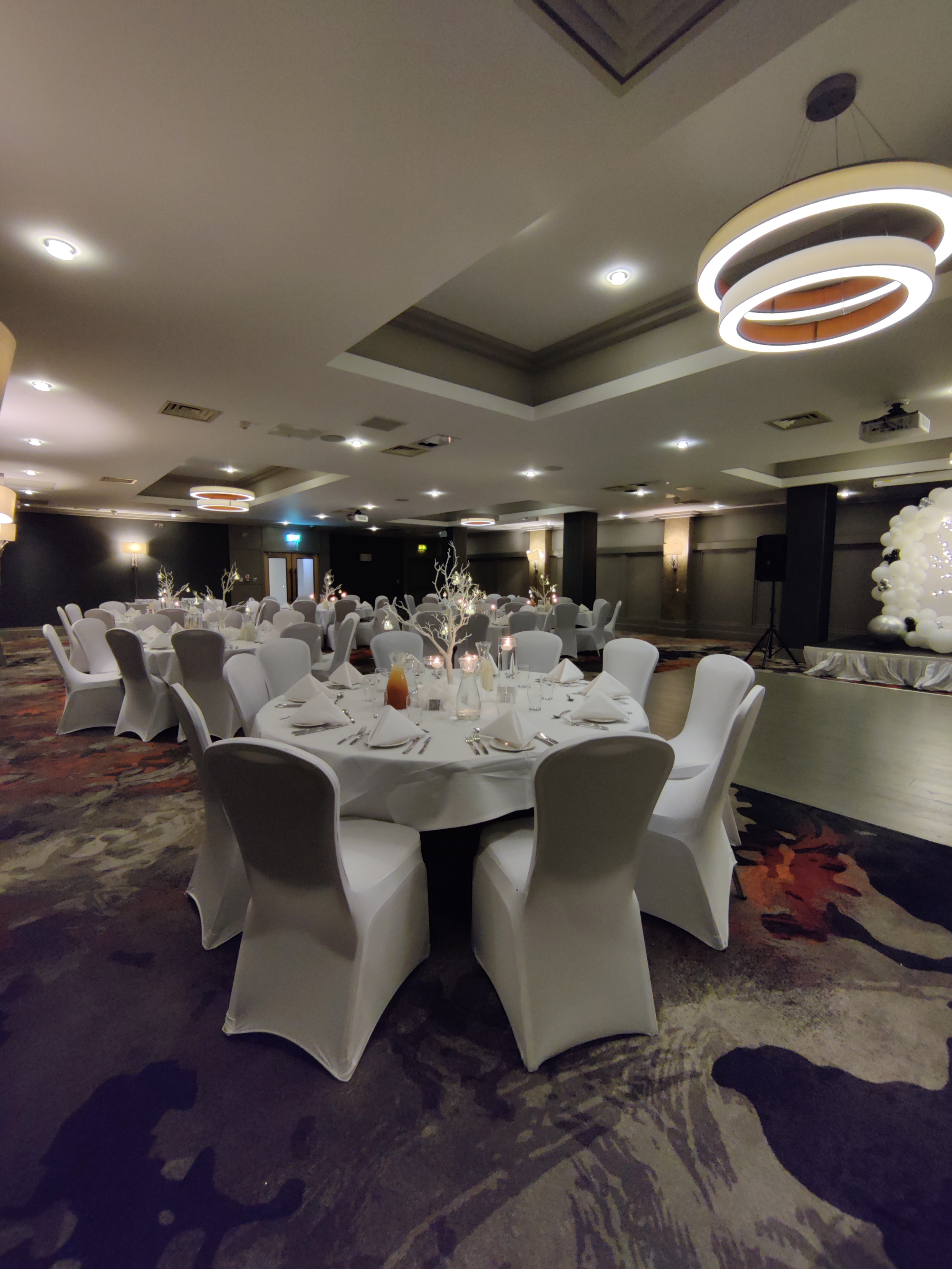 Ivy Suite at The Crown London Hotel, elegant event space for formal gatherings and celebrations.
