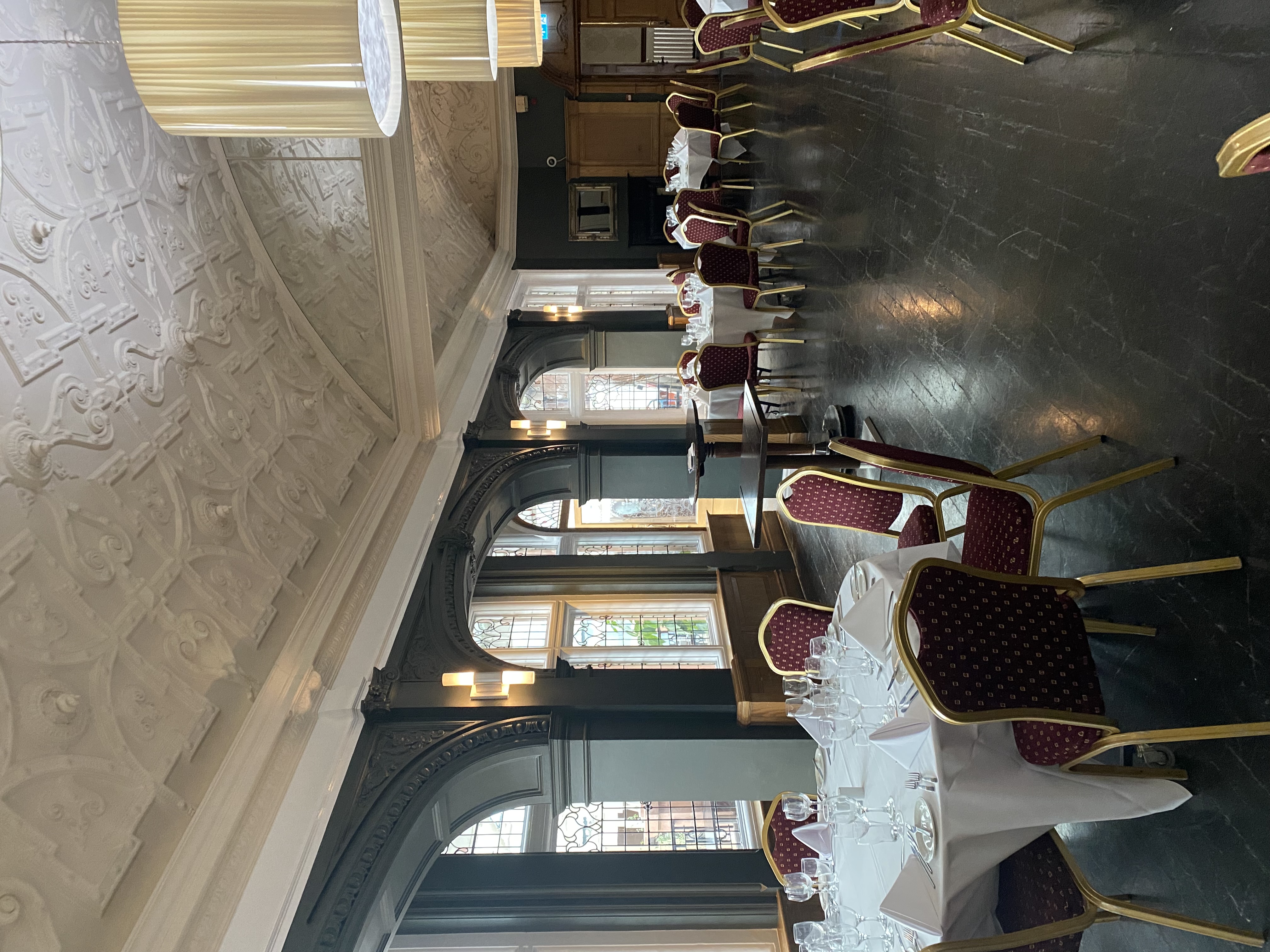 Elegant Sala Room at The Crown London Hotel, perfect for upscale events and celebrations.