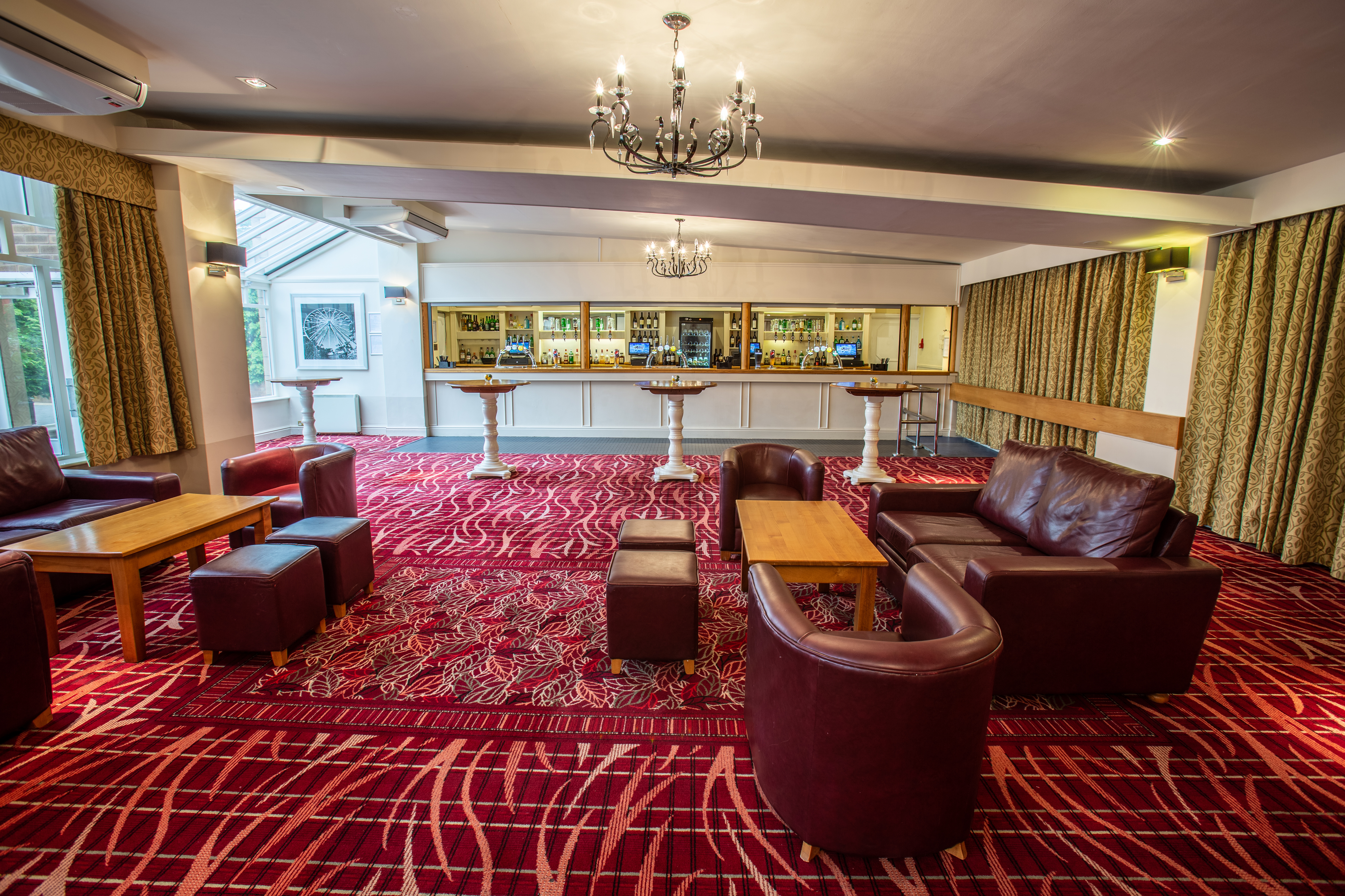 Tower Suite at Drayton Manor Hotel, versatile meeting space for events and gatherings.