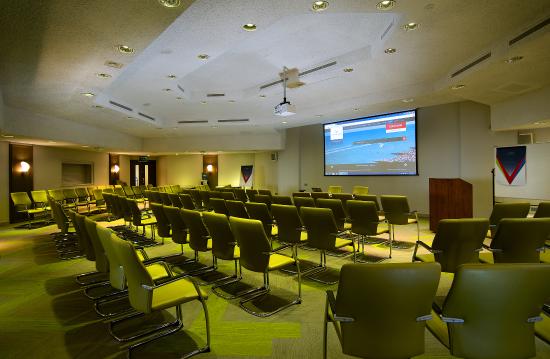 Central Hall at The View Hotel, Eastbourne: modern meeting room for events and presentations.