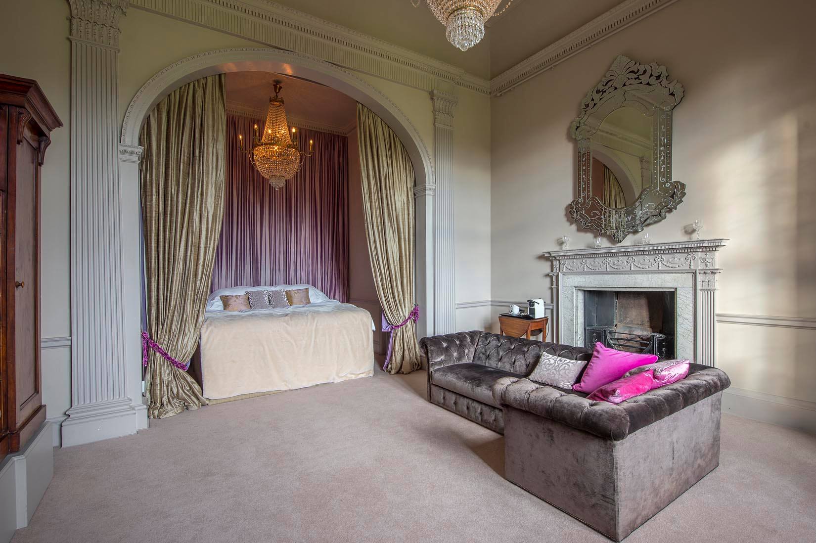 Elegant meeting space in Howsham Hall, perfect for retreats and VIP gatherings.