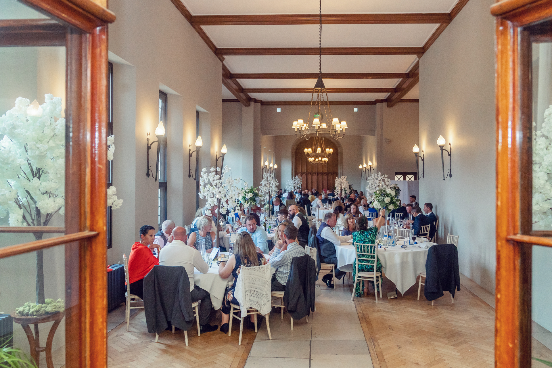 Elegant event space at Repton Hall, Ashridge House, ideal for formal gatherings and celebrations.