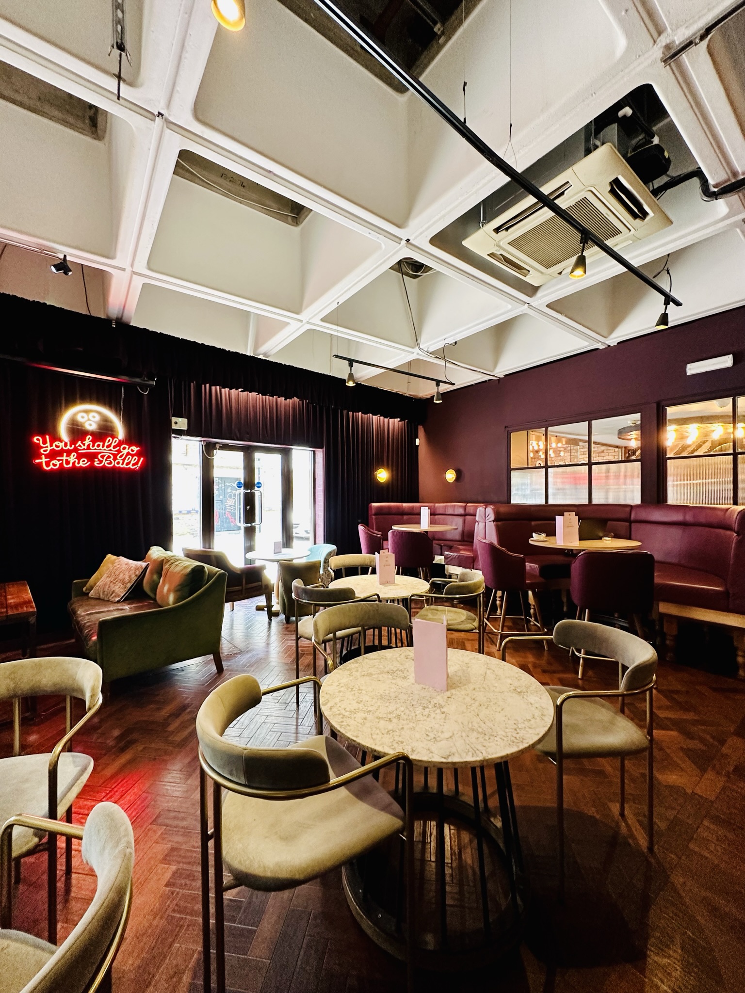 Main Hall Exclusive at All Star Lanes, stylish event space for networking and gatherings.