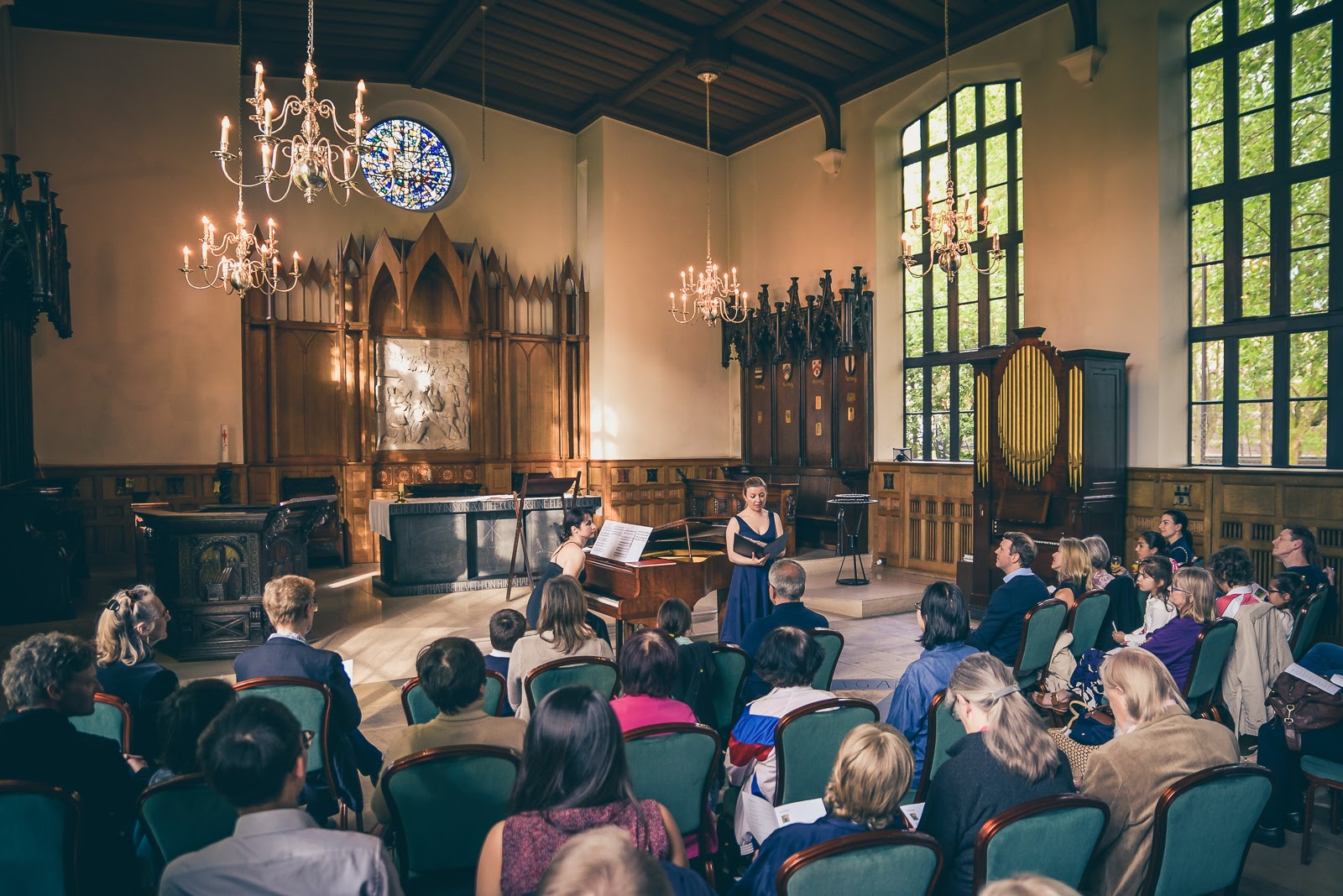 Queen Elizabeth Conference room, elegant event space for concerts and lectures.