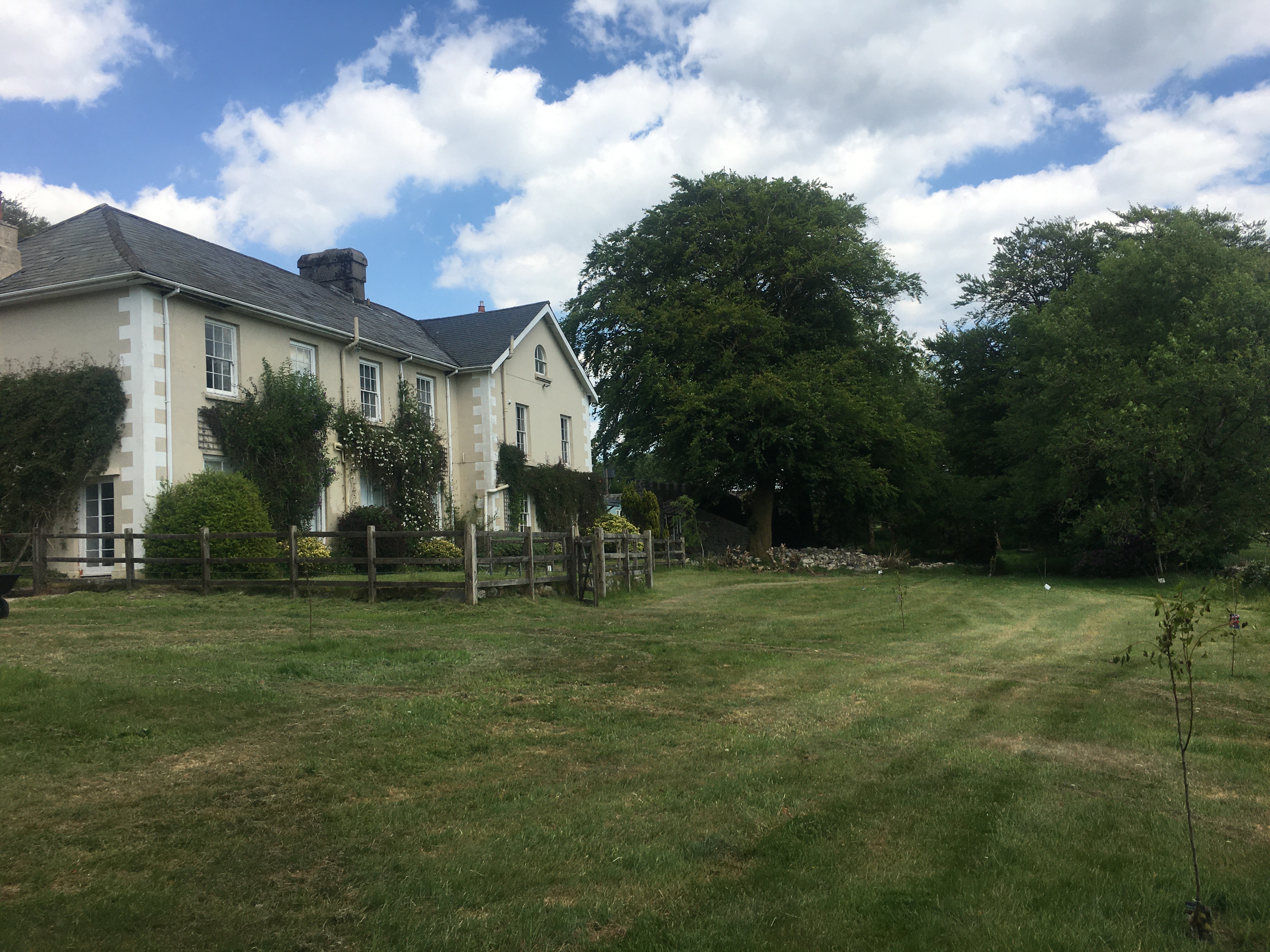 Prince Hall Country House outdoor venue with spacious lawn for weddings and events.
