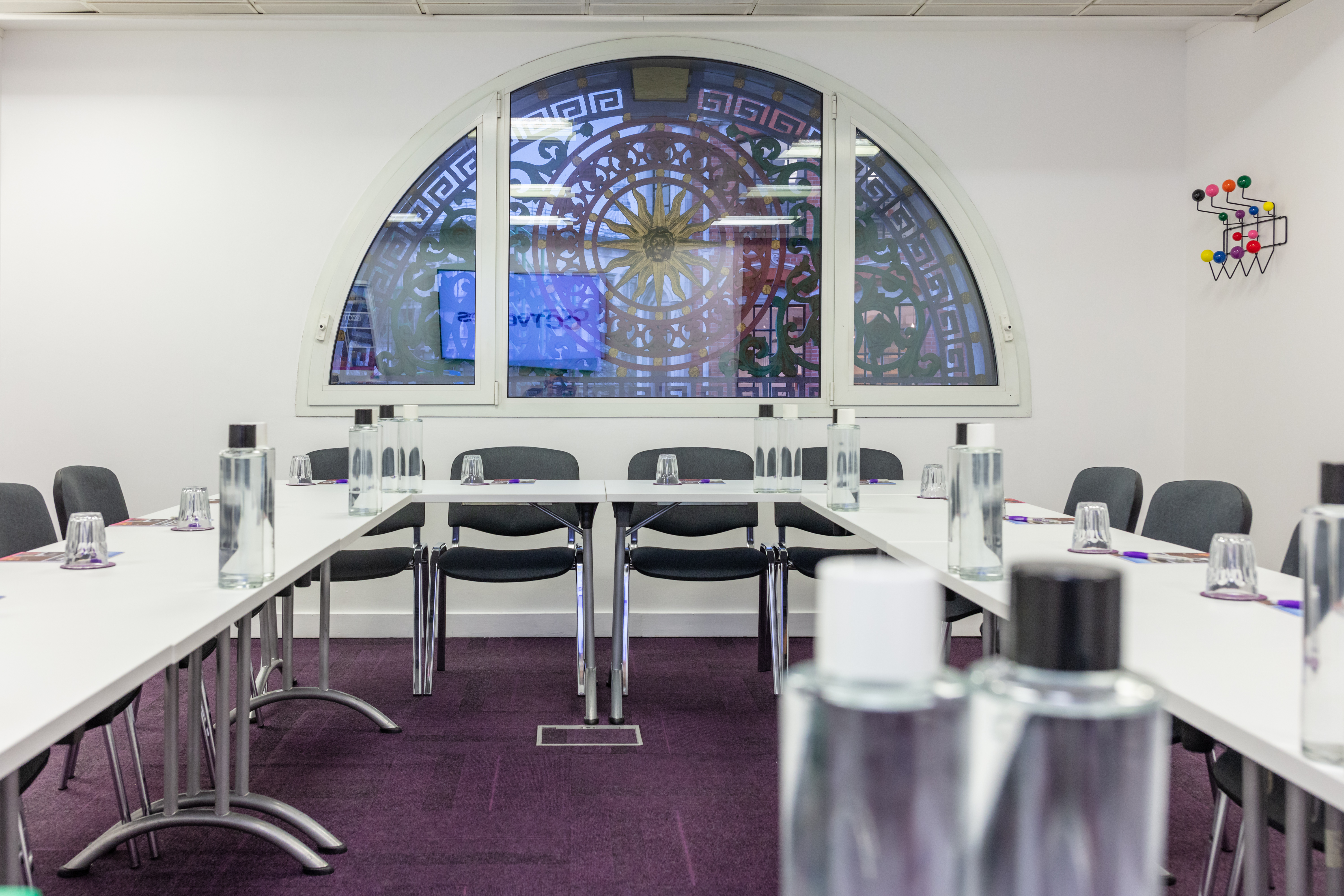 Meeting Room 3 at CCT Venues - Smithfield, U-shaped table for professional gatherings.