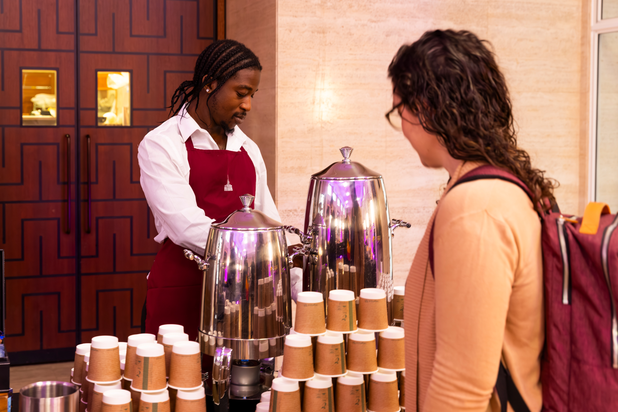 University of London coffee break, Senate House event catering