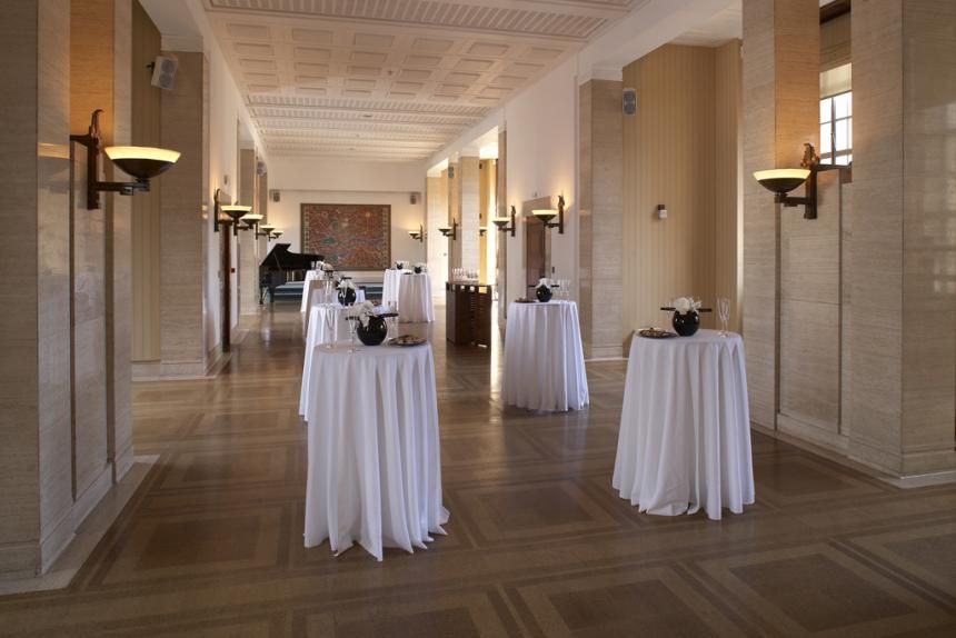 Chancellor's Hall at University of London, elegant event space for receptions and networking.