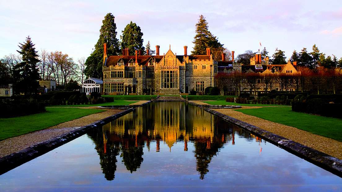 Brockenhurst at Rhinefield House Hotel, elegant venue for upscale weddings and corporate events.