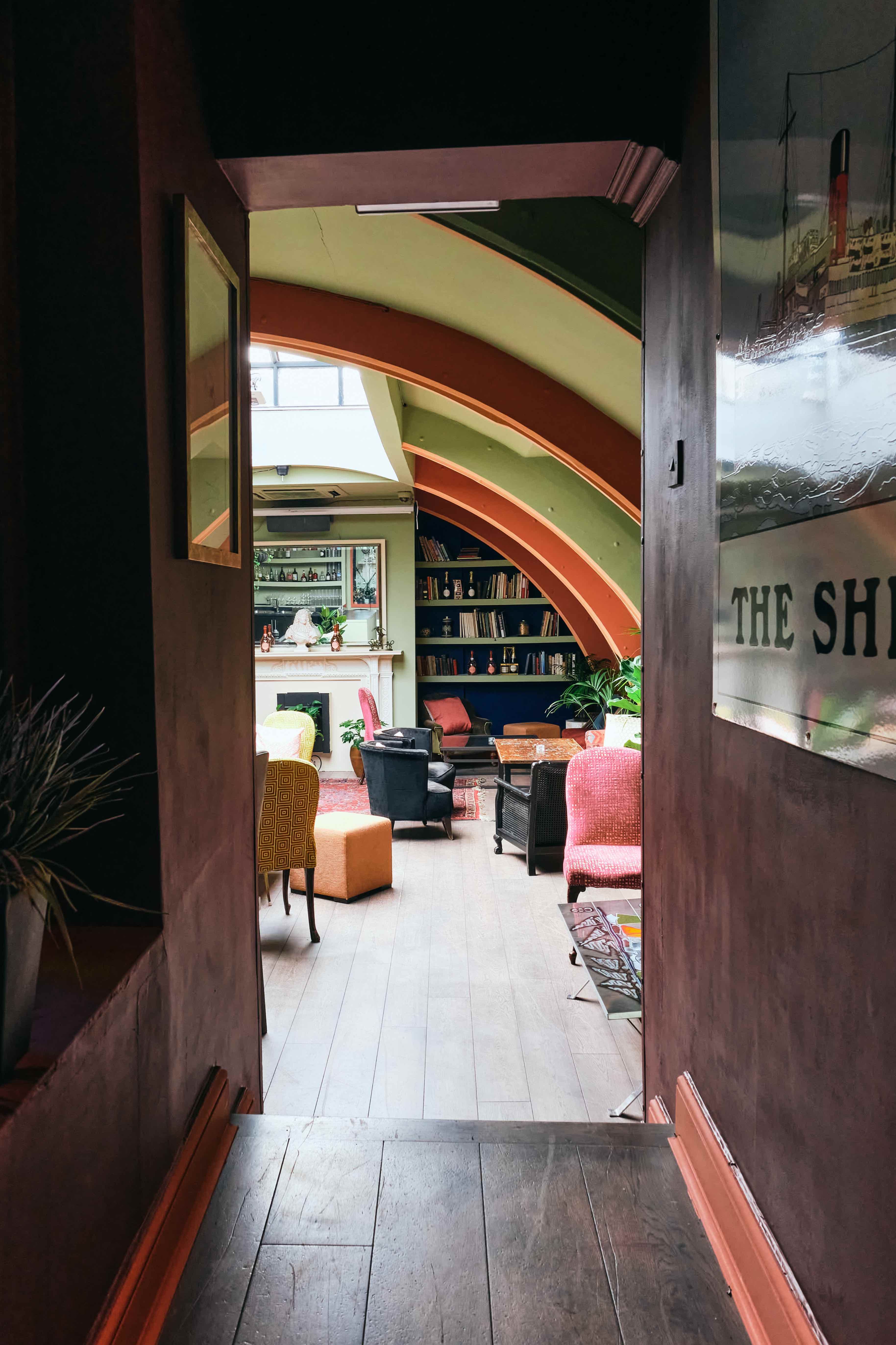 L'Escargot Le Salon Rose intimate event venue cocktail reception