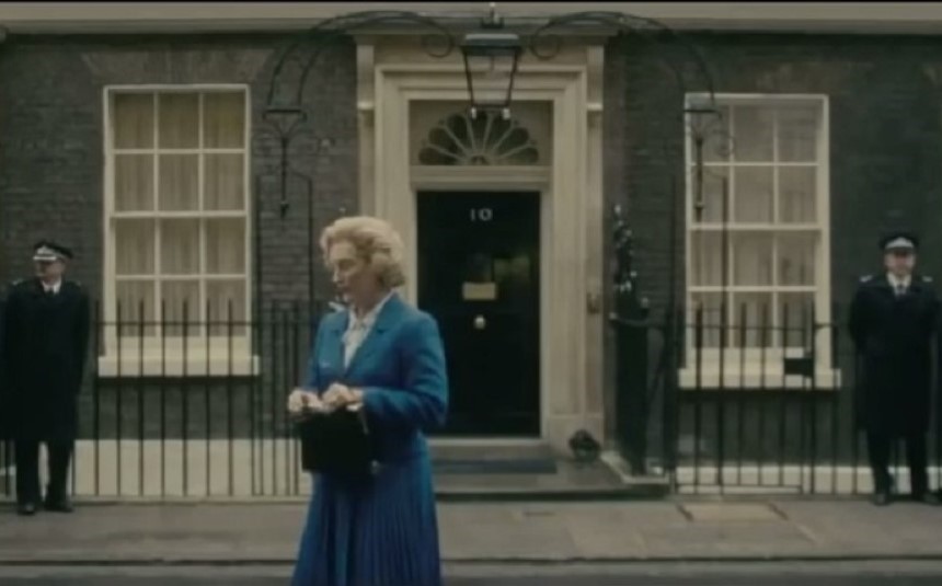 Filming at RSA House with security, showcasing a formal high-profile event.