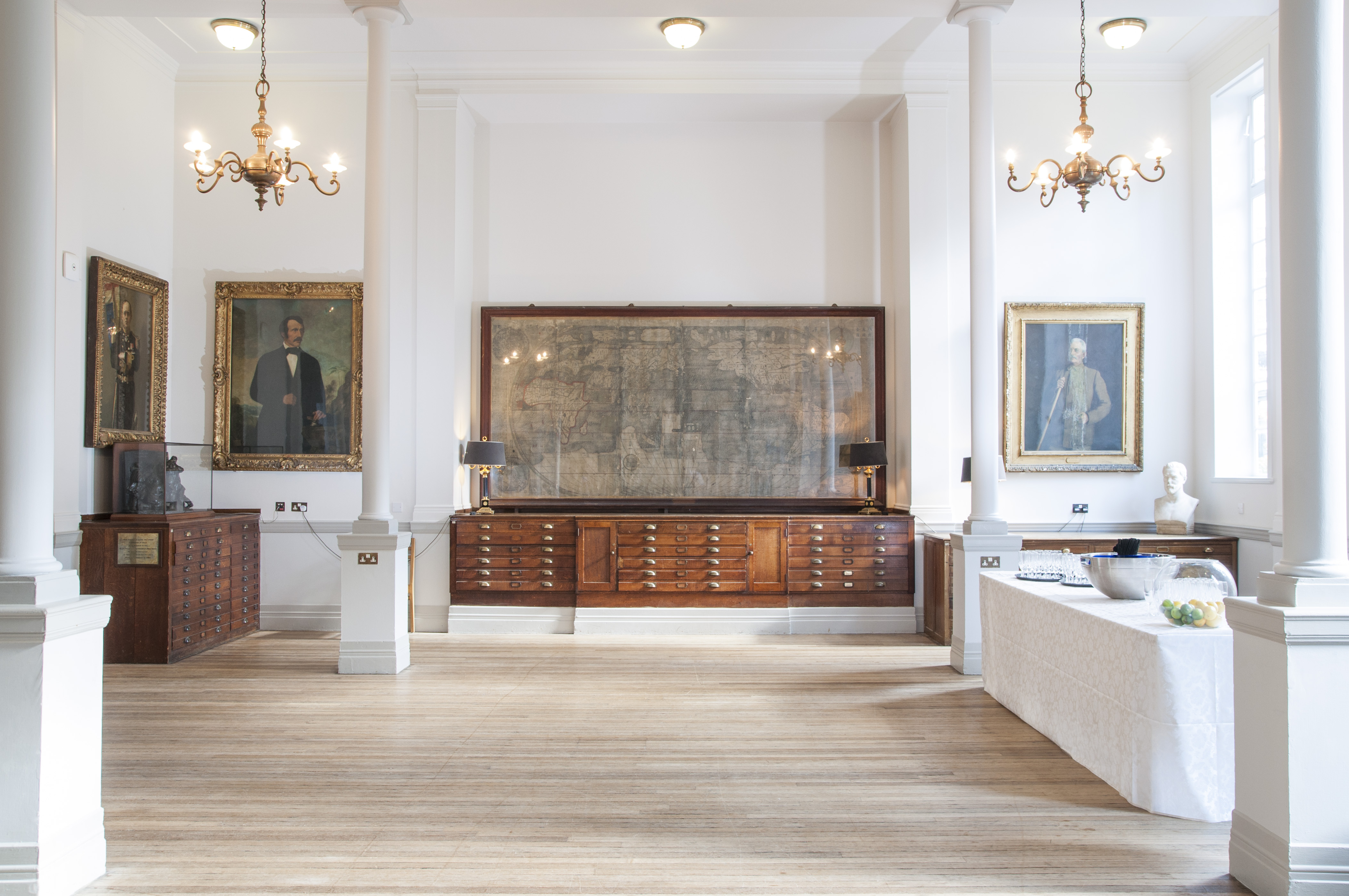 Ondaatje Theatre at Royal Geographical Society, elegant meeting room for corporate events.